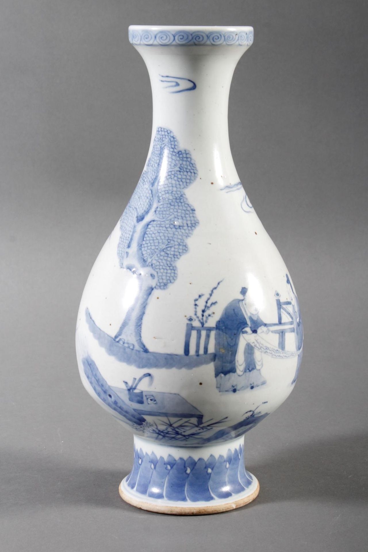 Porzellanziervase, China wohl 18. Jahrhundert - Image 2 of 7