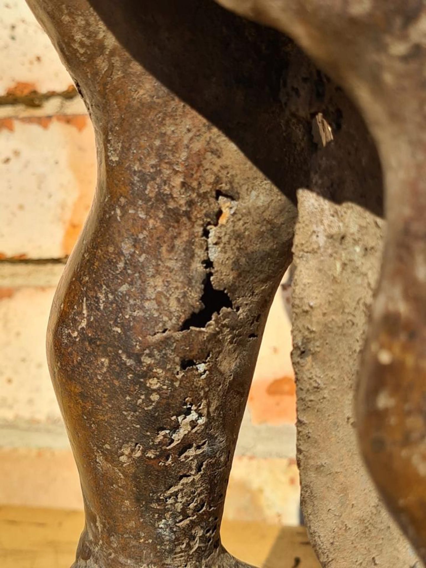 Afrikanische Skulptur aus Bronze, 1. Hälfte 20. Jahrhundert - Bild 7 aus 8