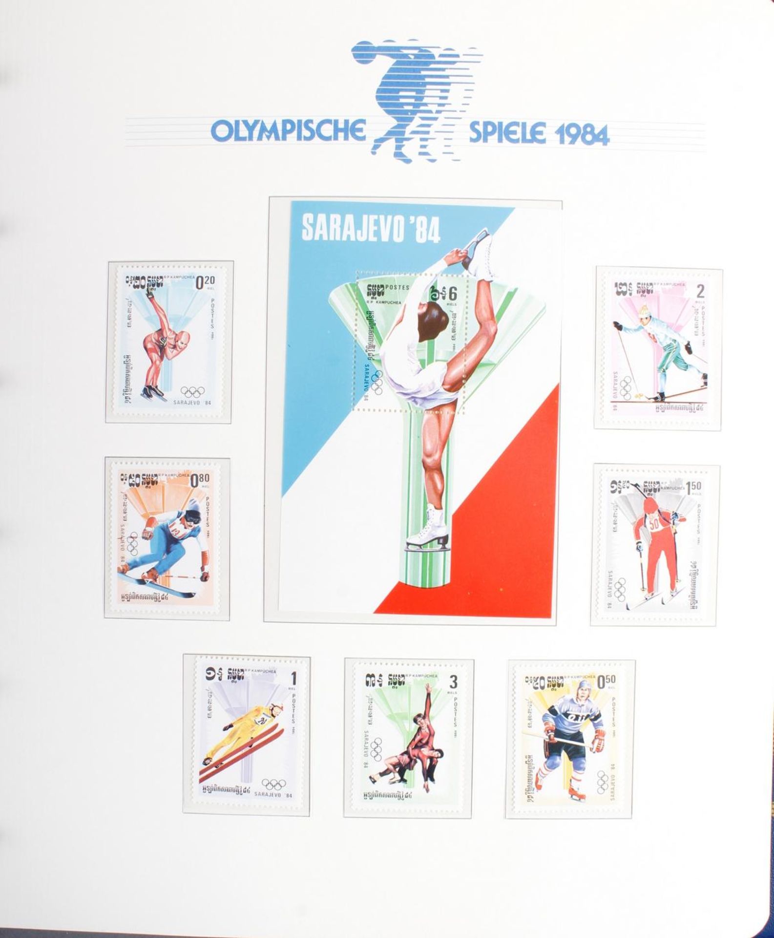 Abosammlung: Olympische Spiele 1984 Los Angeles - Image 9 of 9