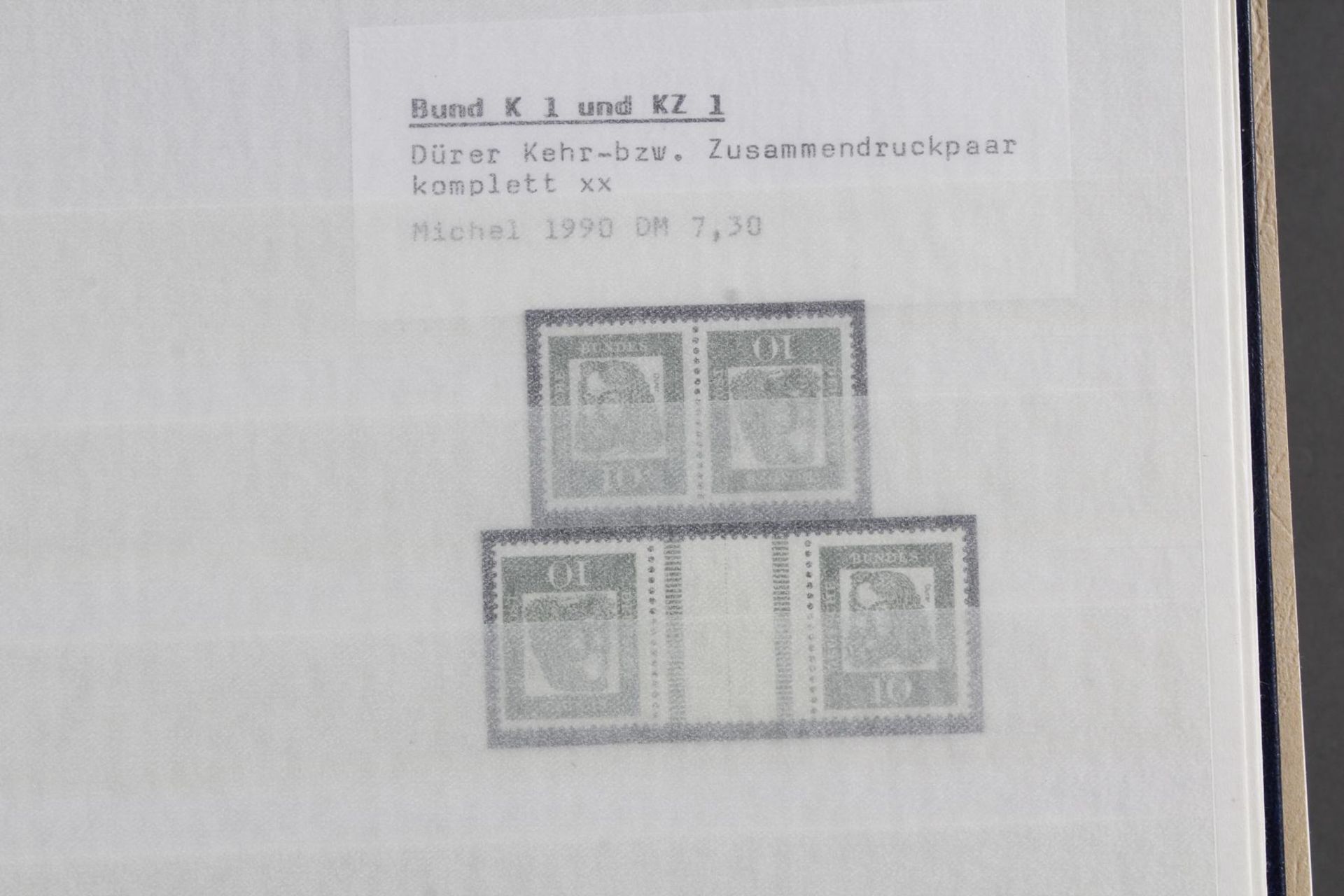 Sammlung Briefmarken - Image 3 of 14