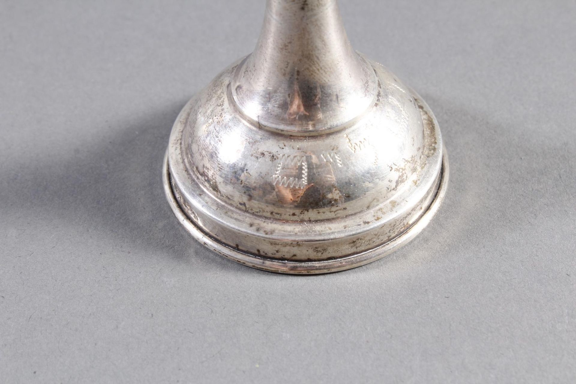 Judaica, Besamintürmchen, Silber mit vergoldeter Fahne - Image 5 of 13