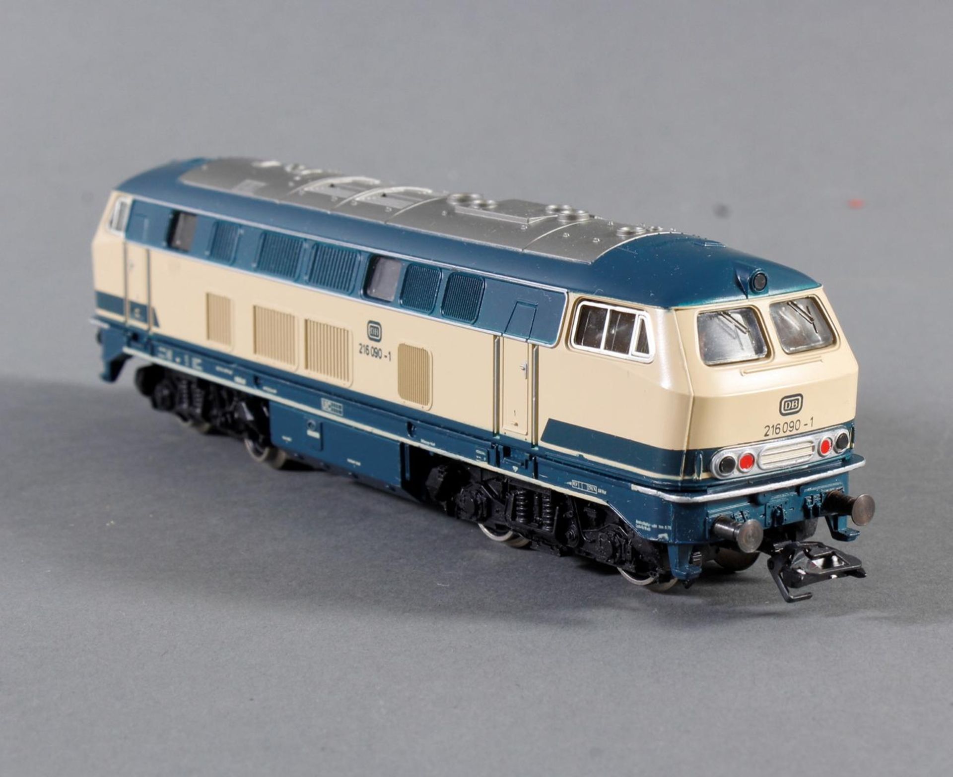 Märklin E-Lok 216-90-1 mit 10 Waggons - Bild 2 aus 4