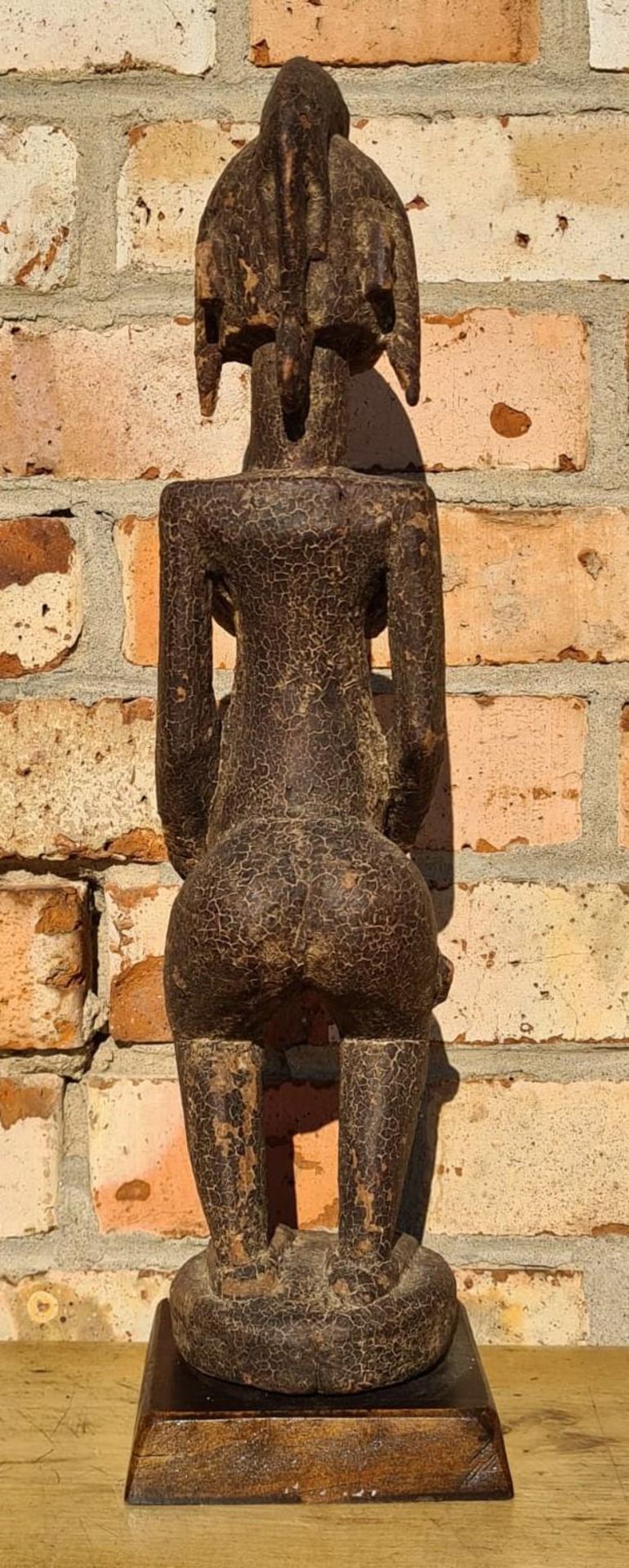 Afrikanische Figur, Dogon Mali 1. Hälfte 20. Jahrhundert - Bild 3 aus 6