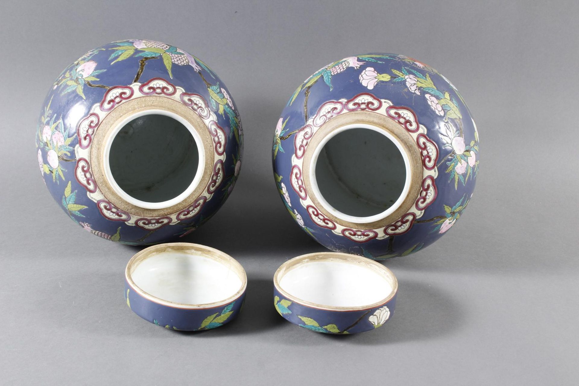Paar Chinesische Vorratsgefäße, Pair of Jars, China 20. Jahrhundert - Image 8 of 13