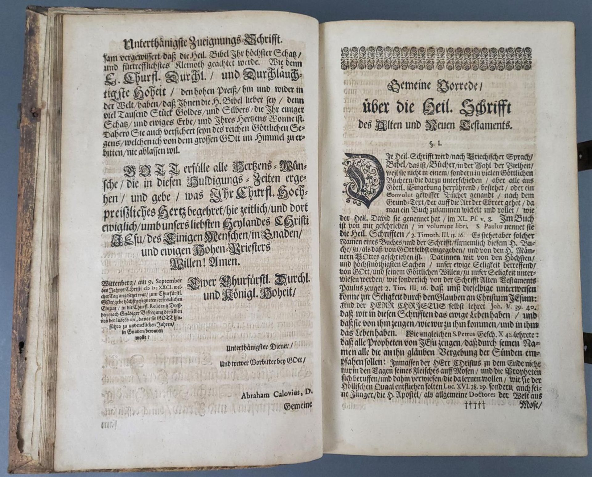 Die Heilige Bibel des Abraham Calovius. Im Jahr Christi (1681) - Bild 12 aus 21