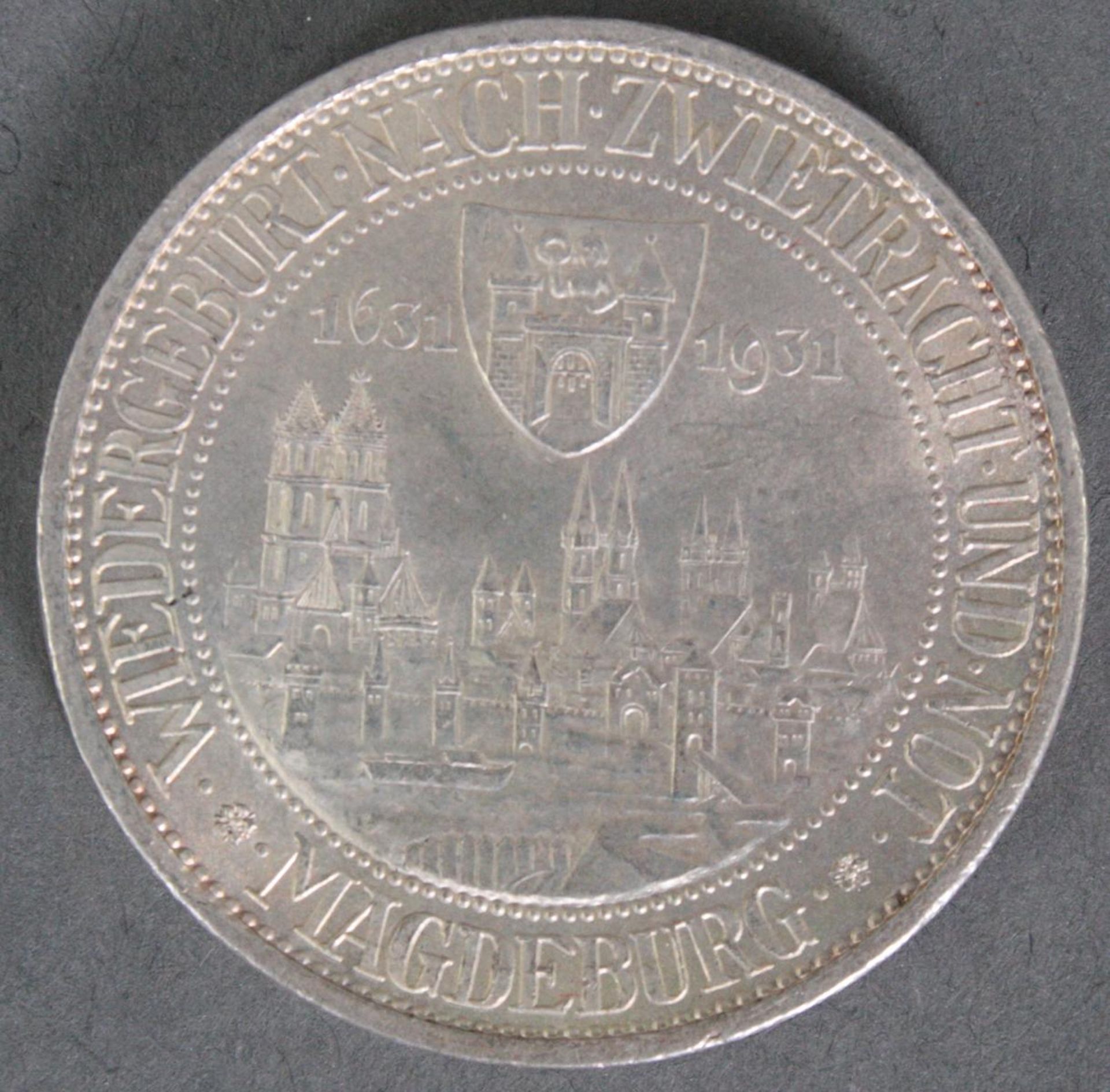 3 Reichsmark 1931 - Bild 2 aus 2