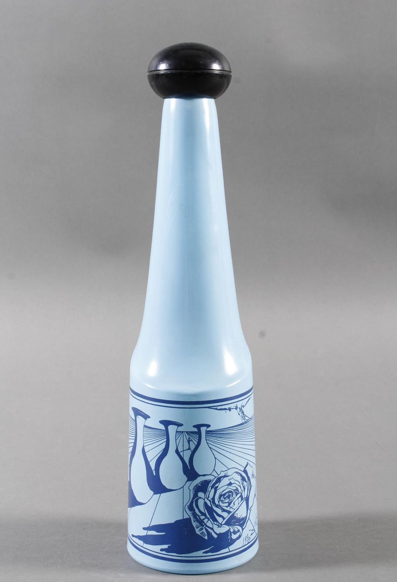 Glasflasche. Salvador Dali, 60er Jahre