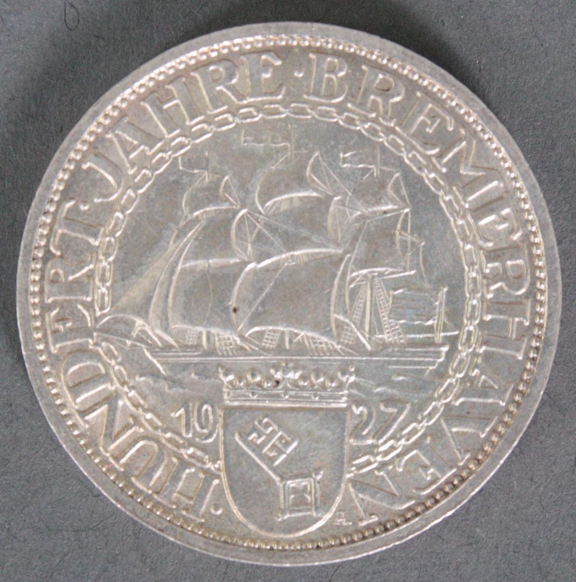 3 Reichsmark 1927 - Image 2 of 2