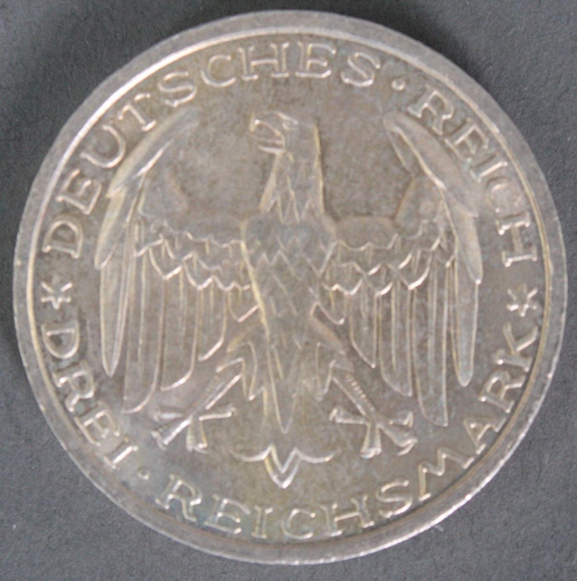 3 Reichsmark 1927 - Bild 2 aus 2