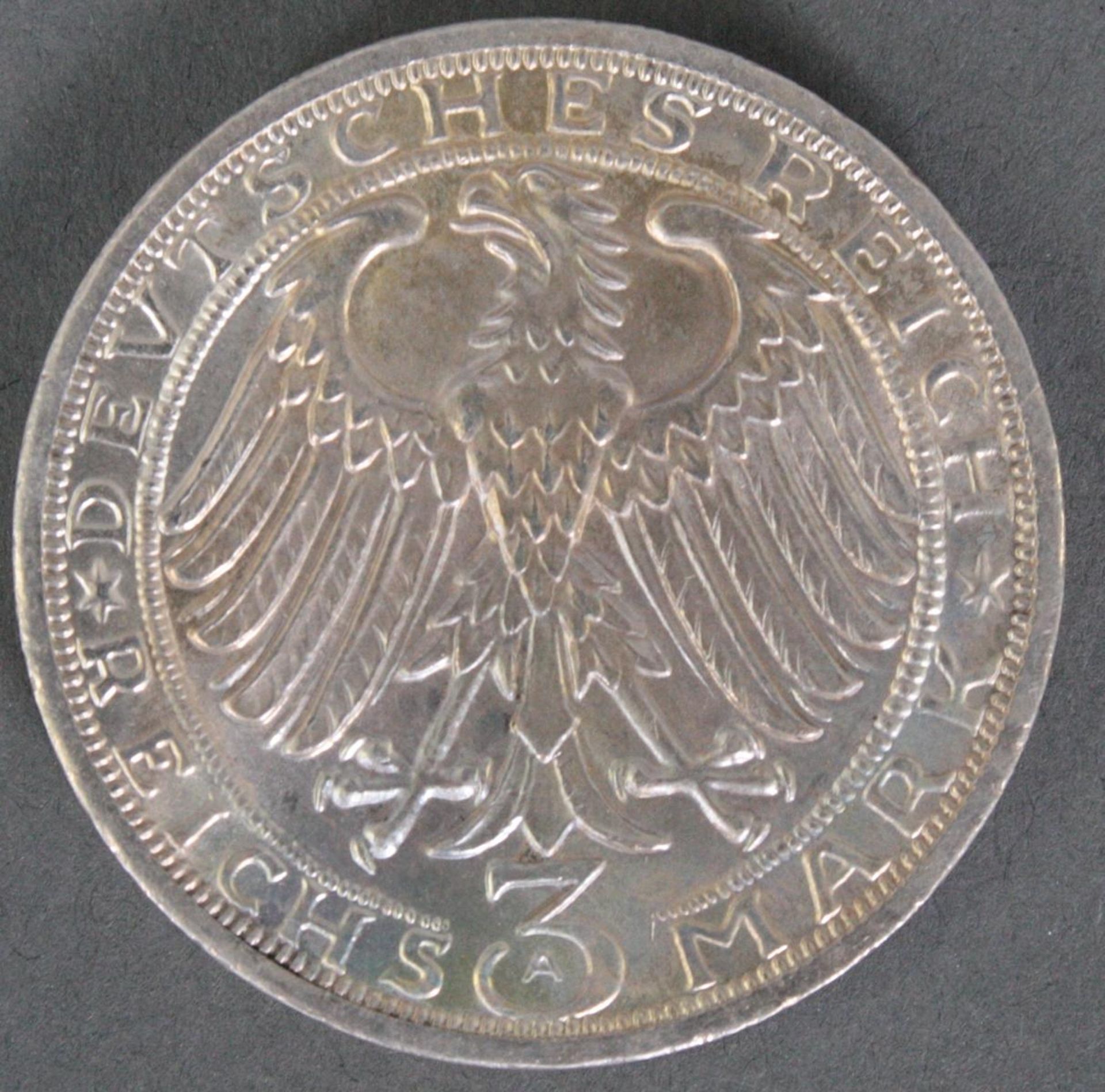 3 Reichsmark 1928 - Bild 2 aus 2