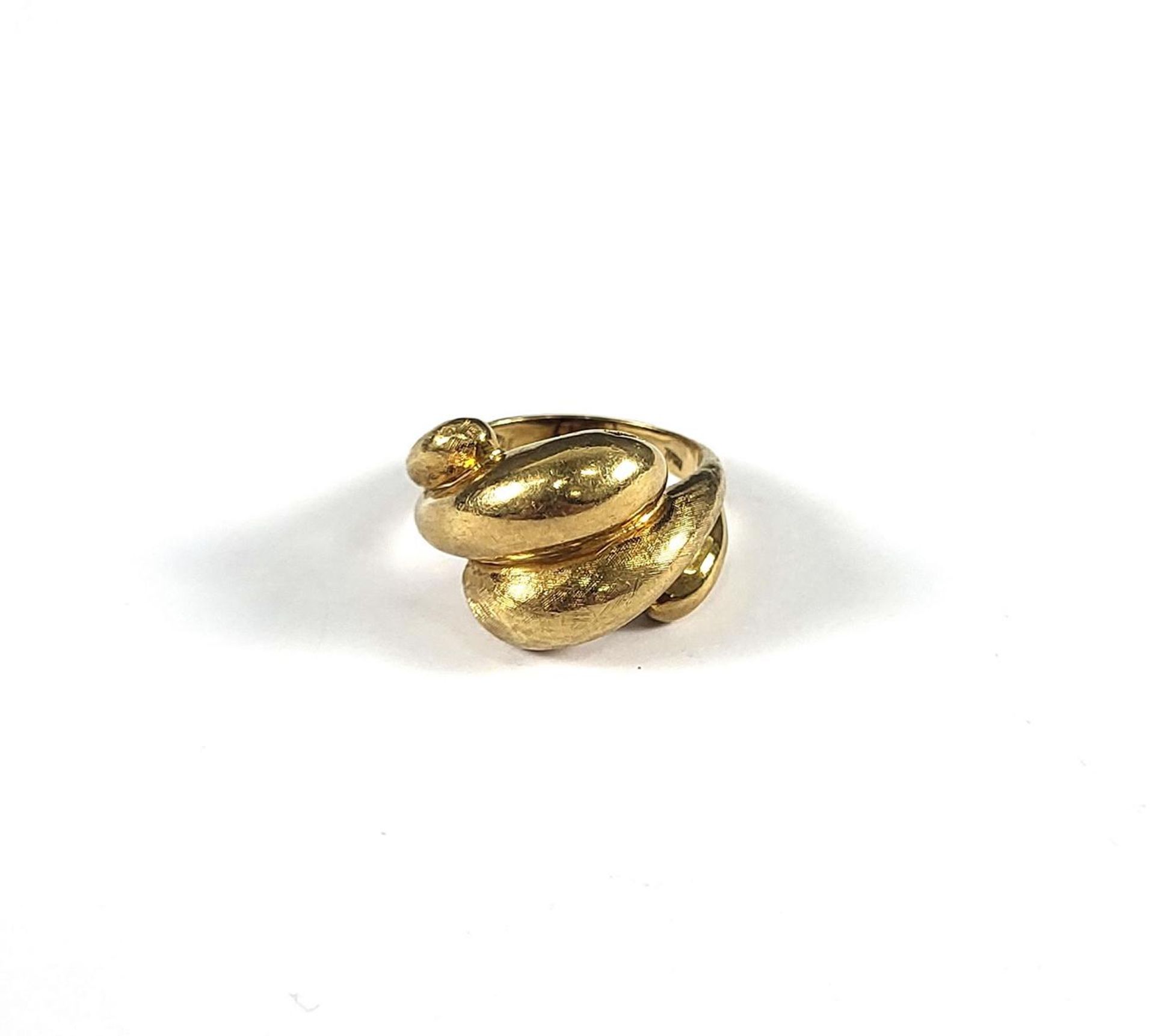 Damenring 18 kt Gelbgold