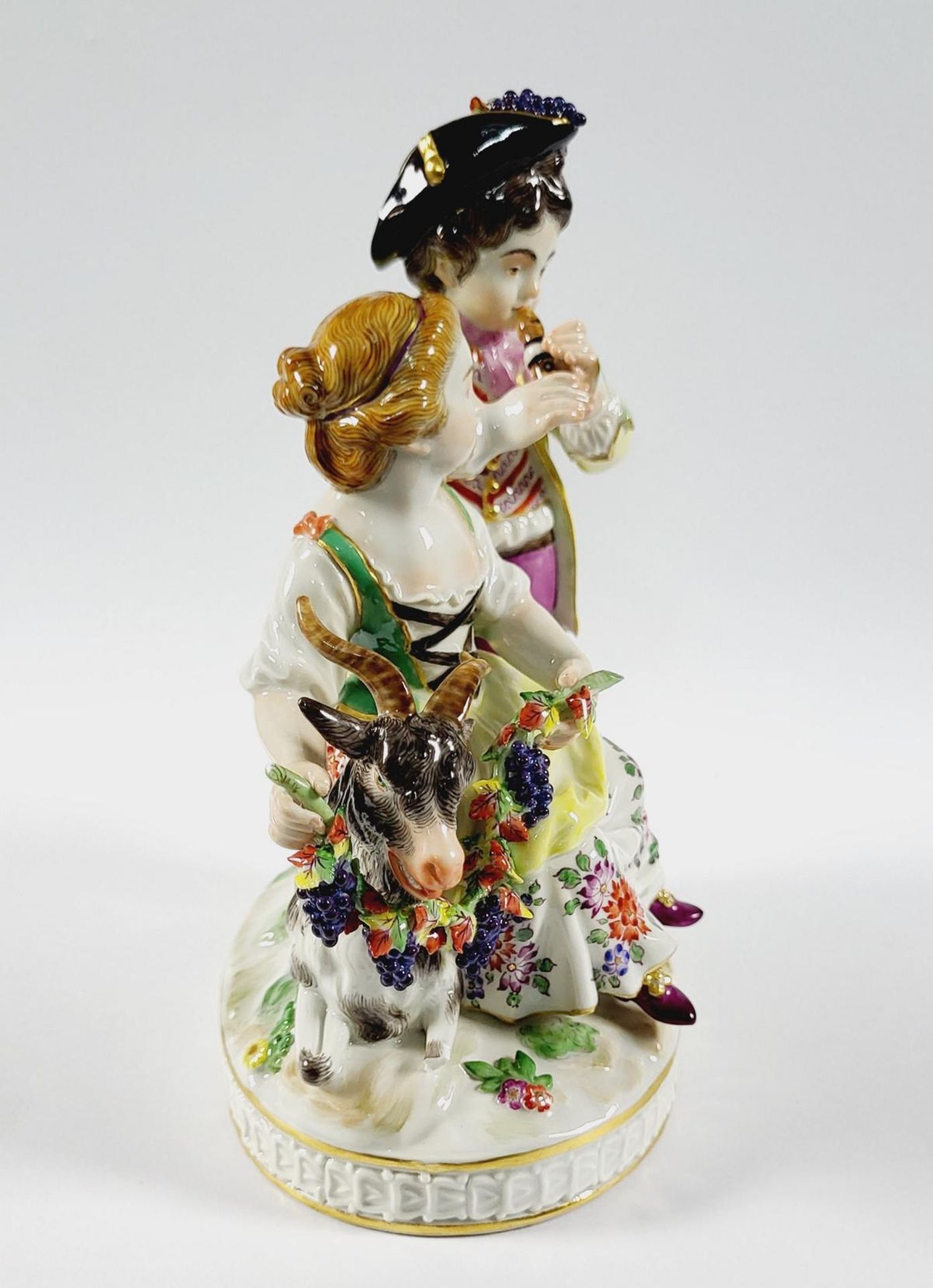 Figurengruppe, Der Herbst, Meissen 1. Wahl. - Image 2 of 7