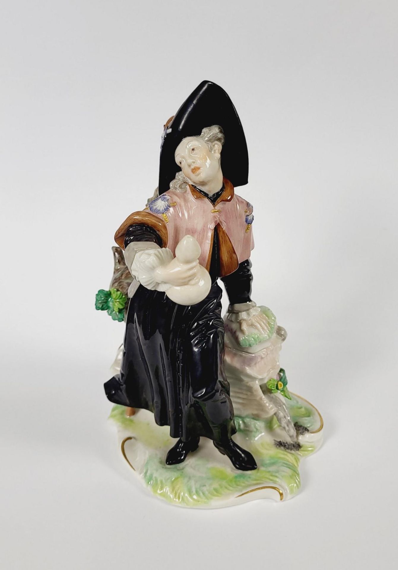 Nymphenburg Figur "Pilgrim" - Marktfigur