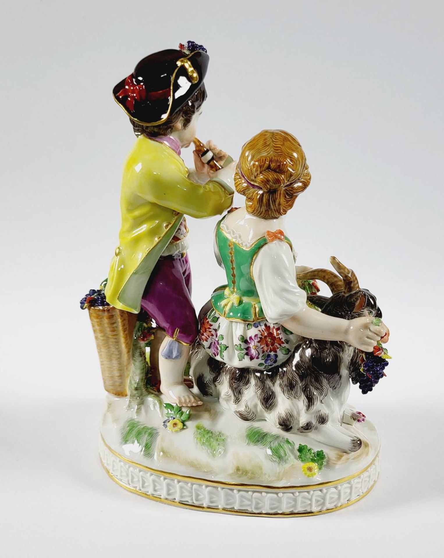 Figurengruppe, Der Herbst, Meissen 1. Wahl. - Image 3 of 7