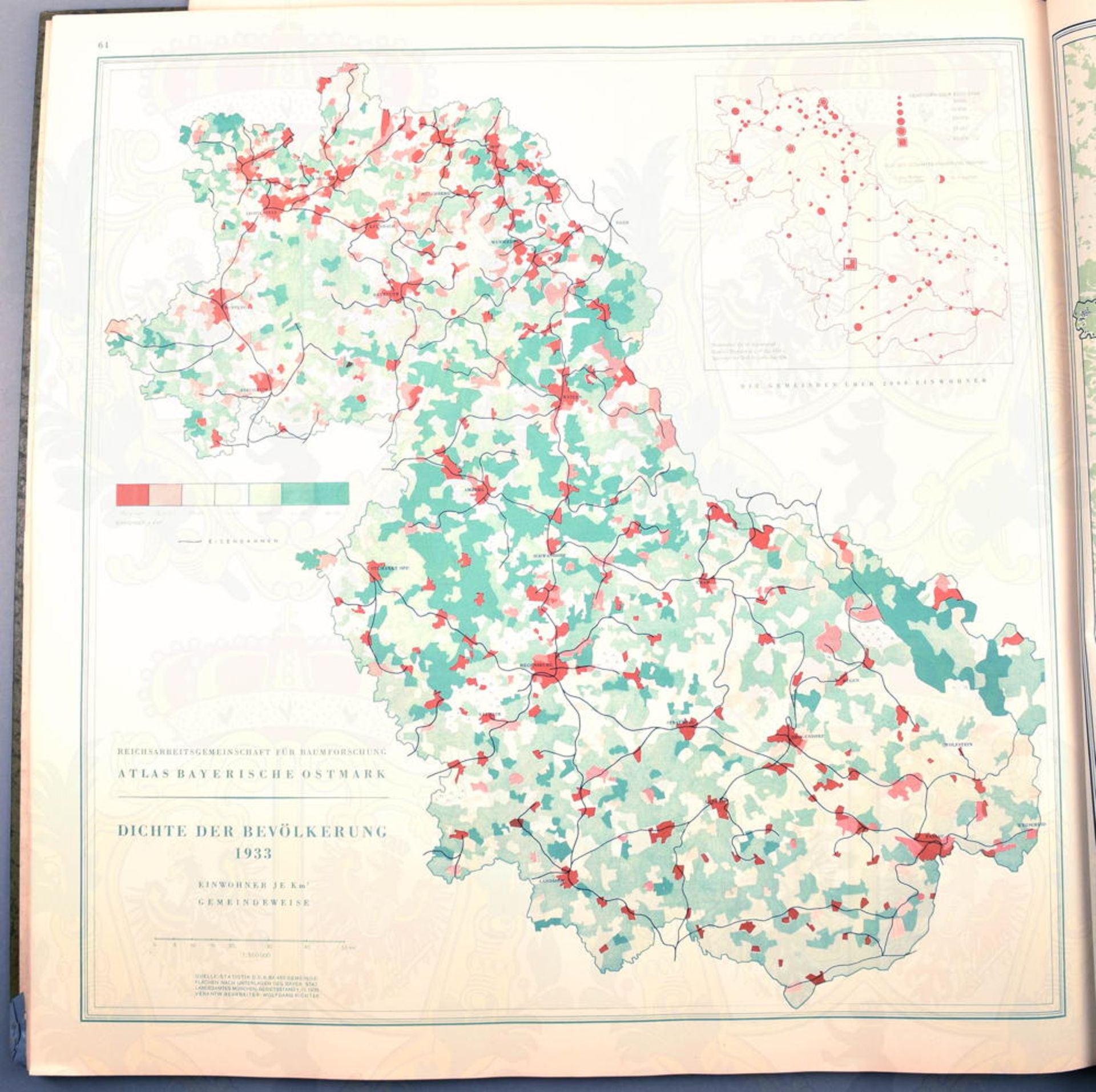 ATLAS BAYERISCHE OSTMARK 1939 - Bild 6 aus 6