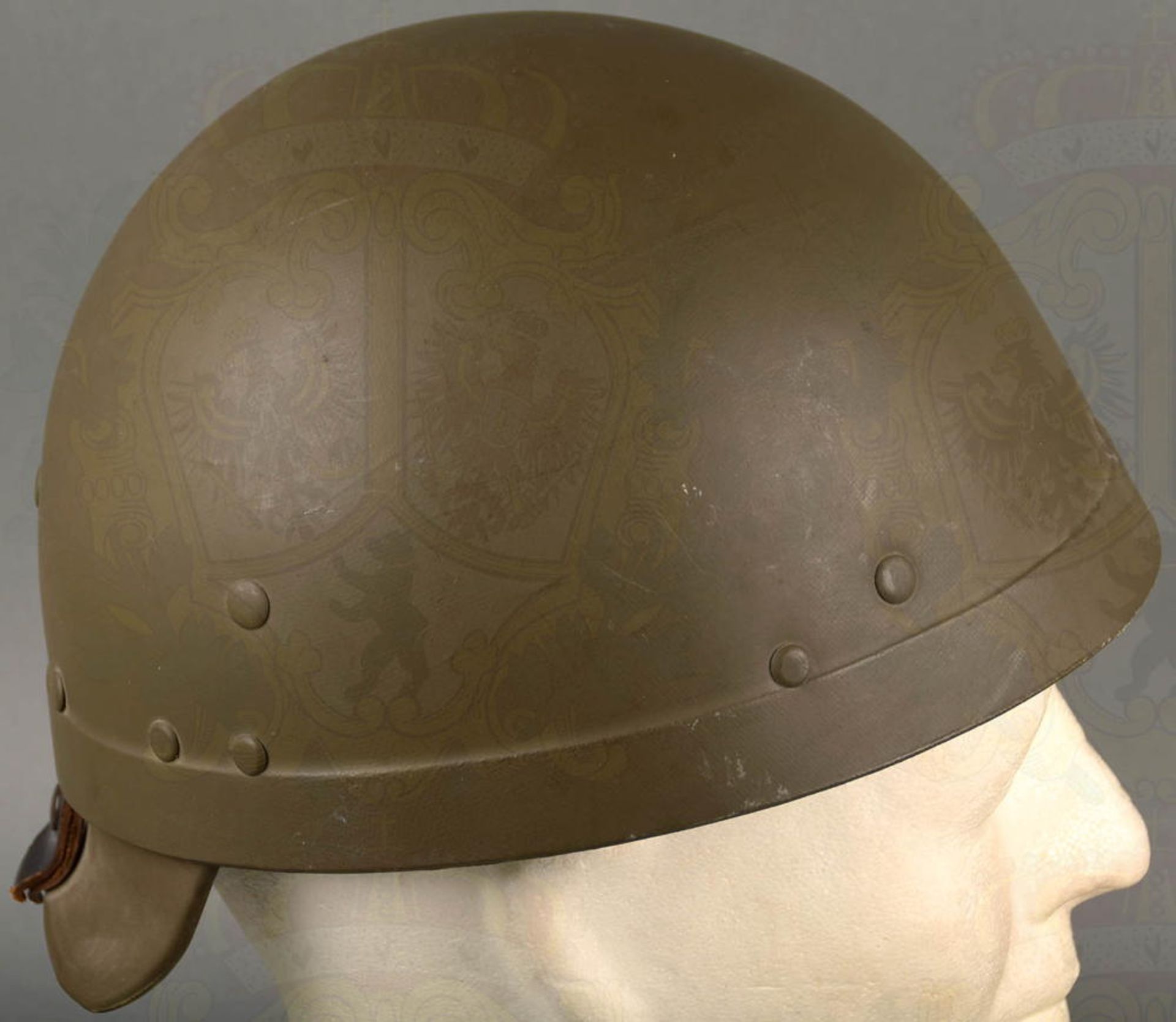 PANZERFAHRER-SCHUTZHELM MODELL 1958 - Bild 5 aus 8