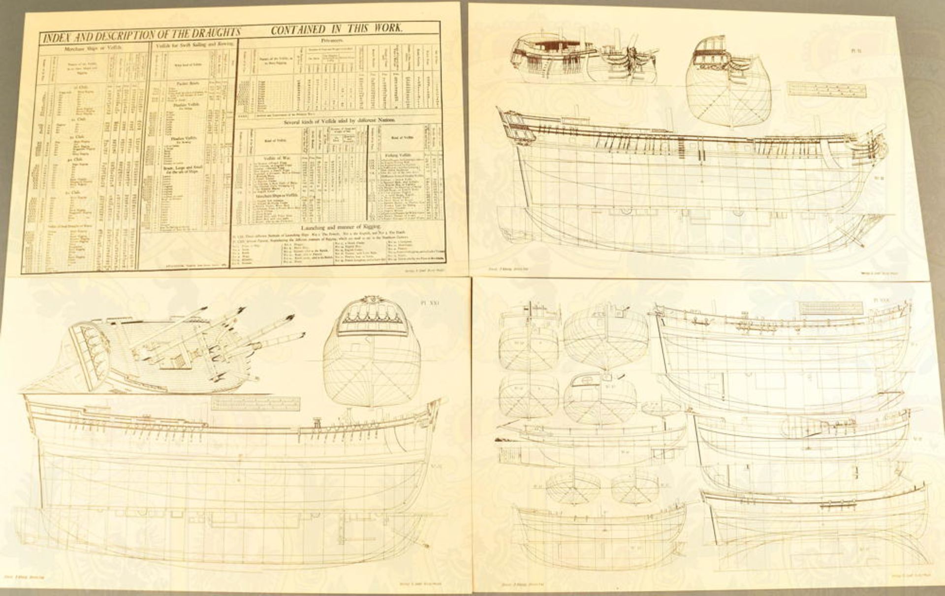 ARCHITECTURA NAVALIS MERCATORIA 1768 - Bild 2 aus 2