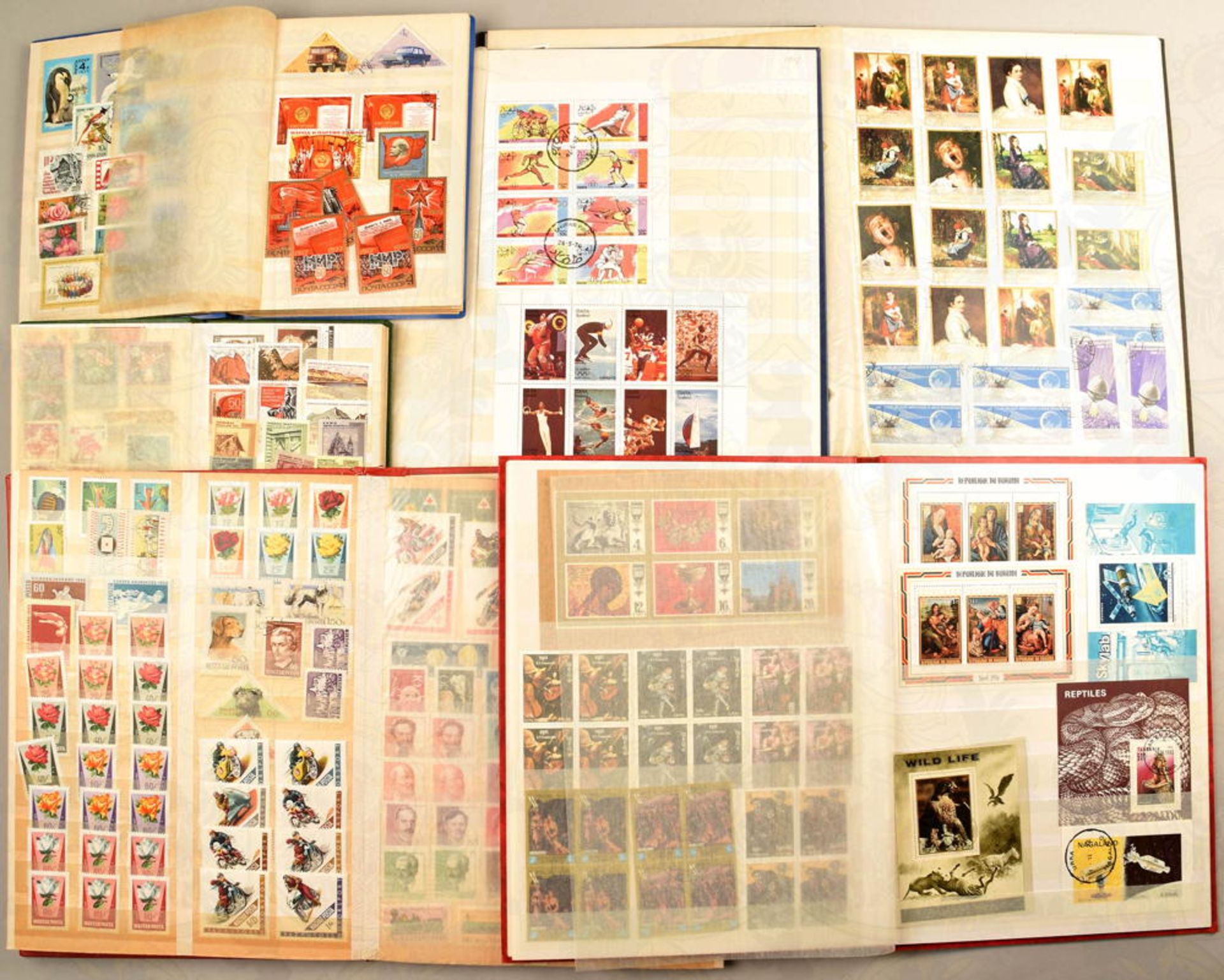 2280 BRIEFMARKEN INTERNATIONAL 1968-2002