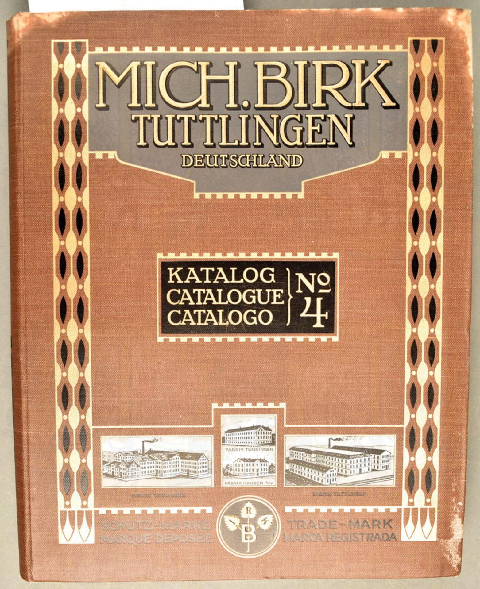 KATALOG NO. 4 MICHAEL BIRK TUTTLINGEN