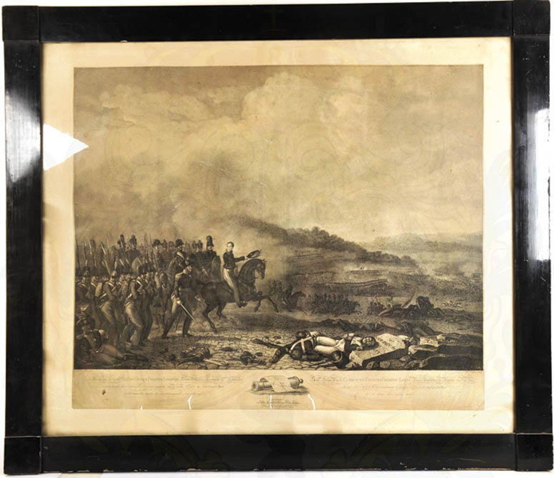 LITHOGRAPHIE KÖNIG WILLEM GEORGE FRIEDRICH LUDWIG