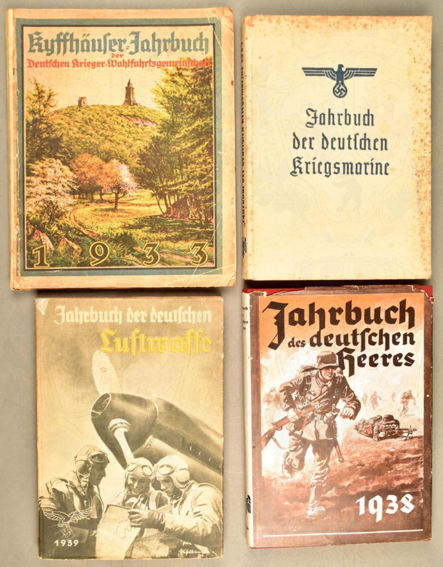 4 Jahrbücher 1933-1939