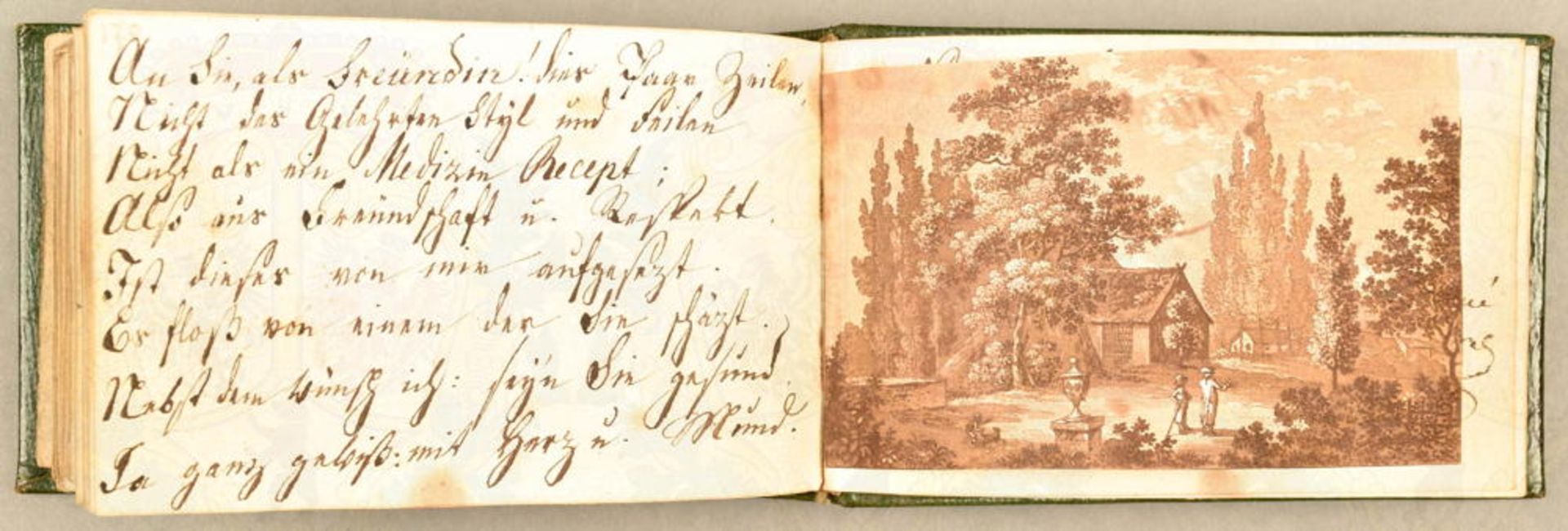 Poesie-Album einer Dame 1813-1844 - Image 4 of 4