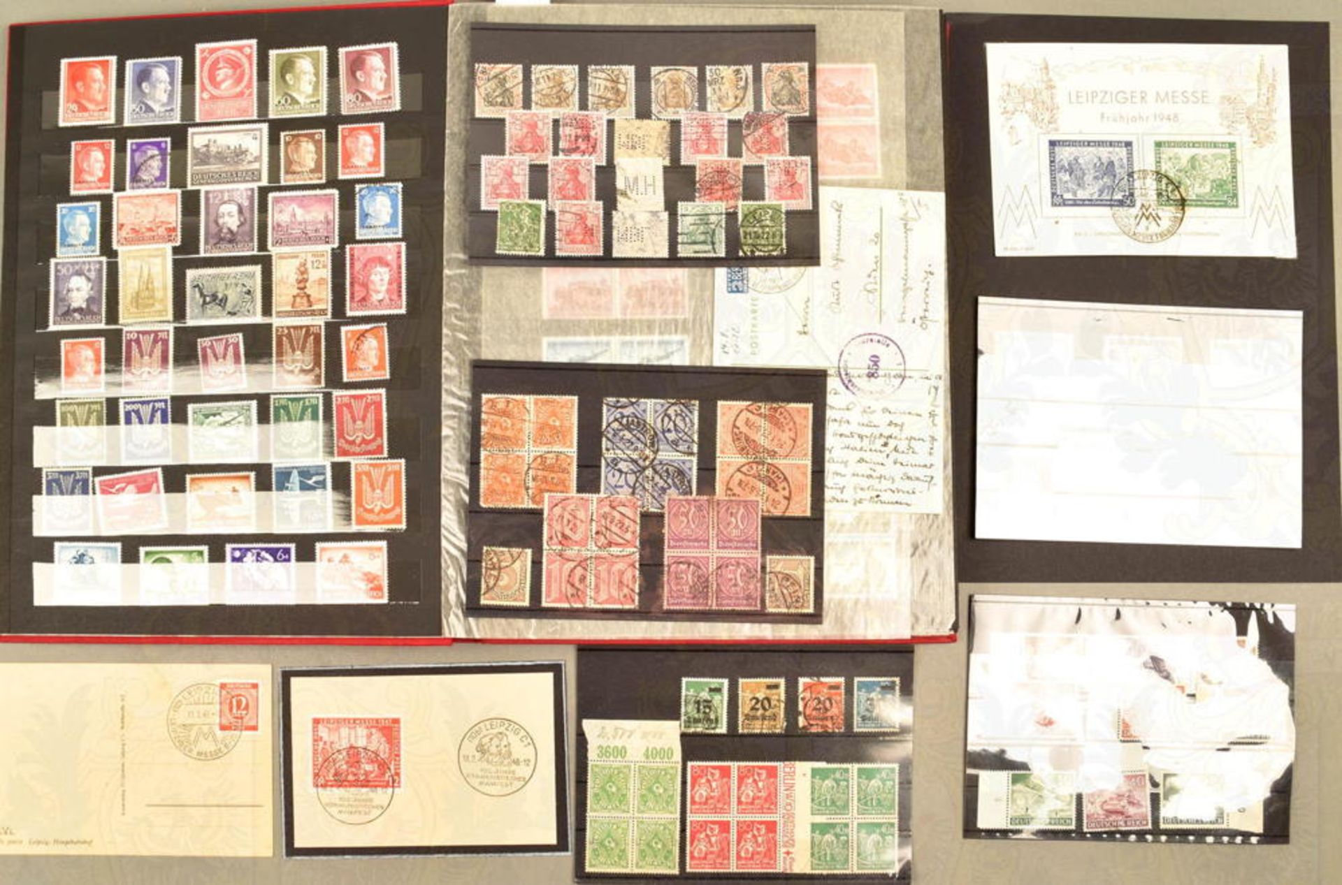 8400 Briefmarken Deutschland und Österreich 1892-1999