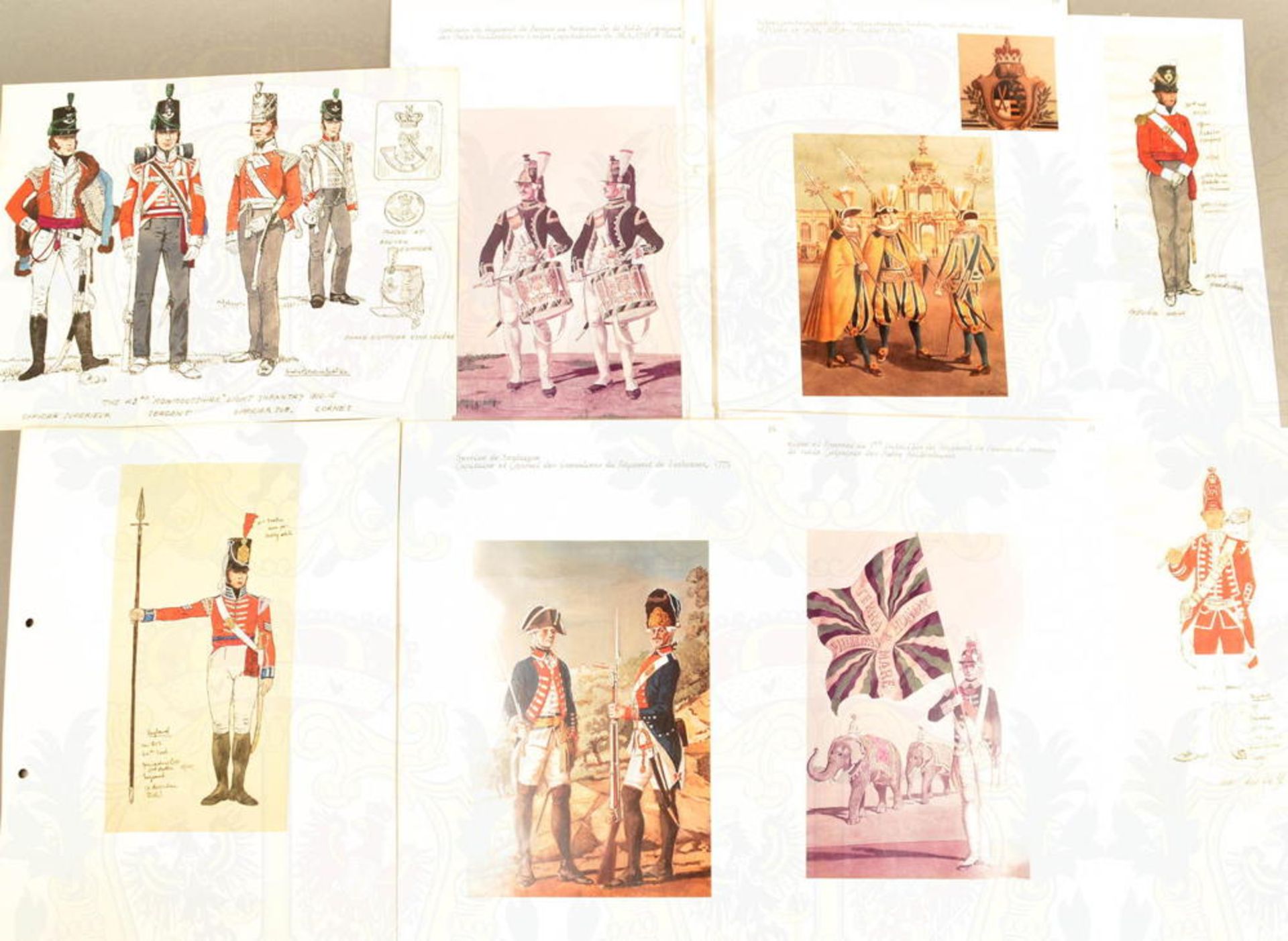 SAMMLUNG UNIFORMKUNDE 1719-1860