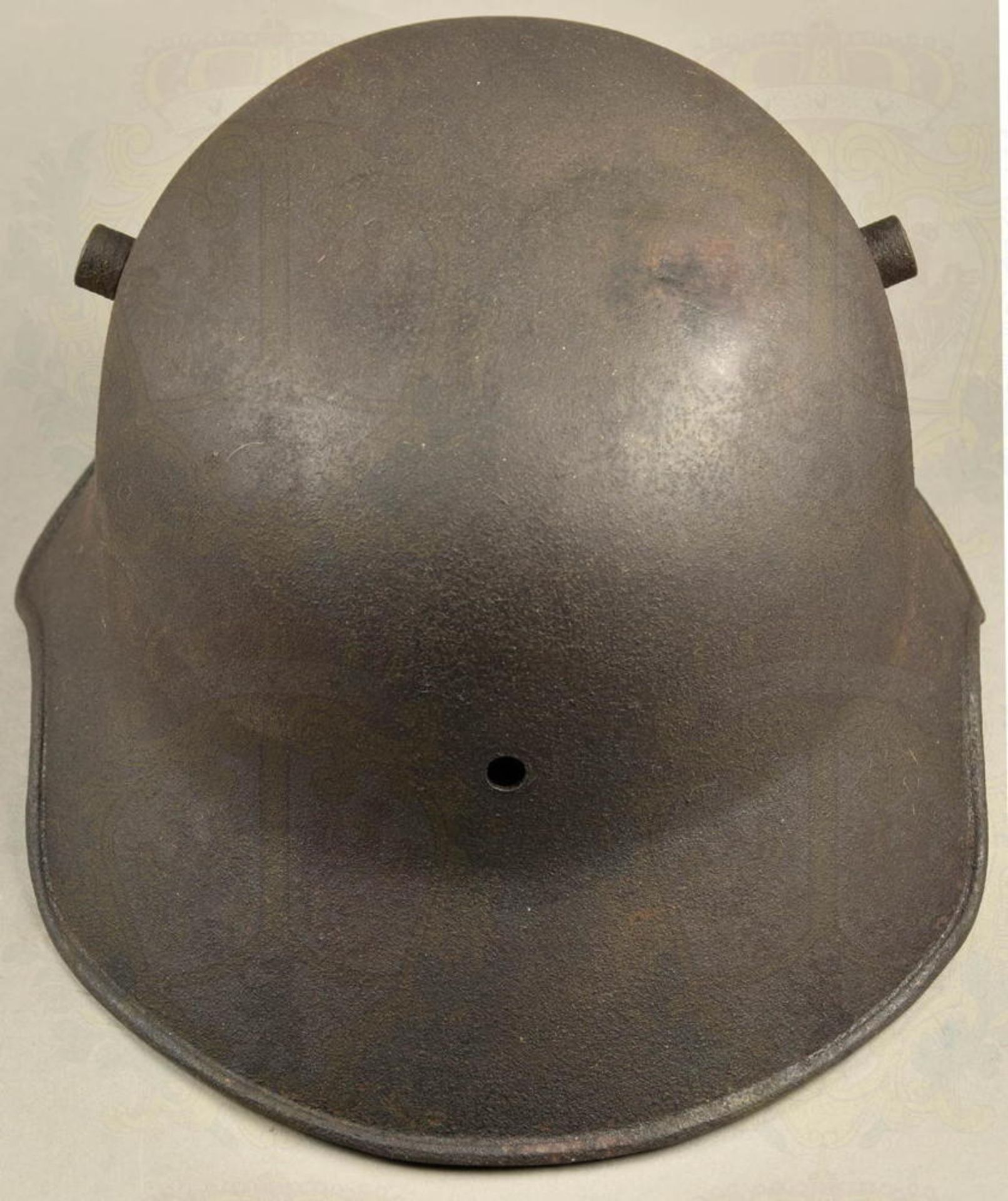 Stahlhelmglocke Modell 1918 mit Ohrenausschnitt - Image 4 of 5