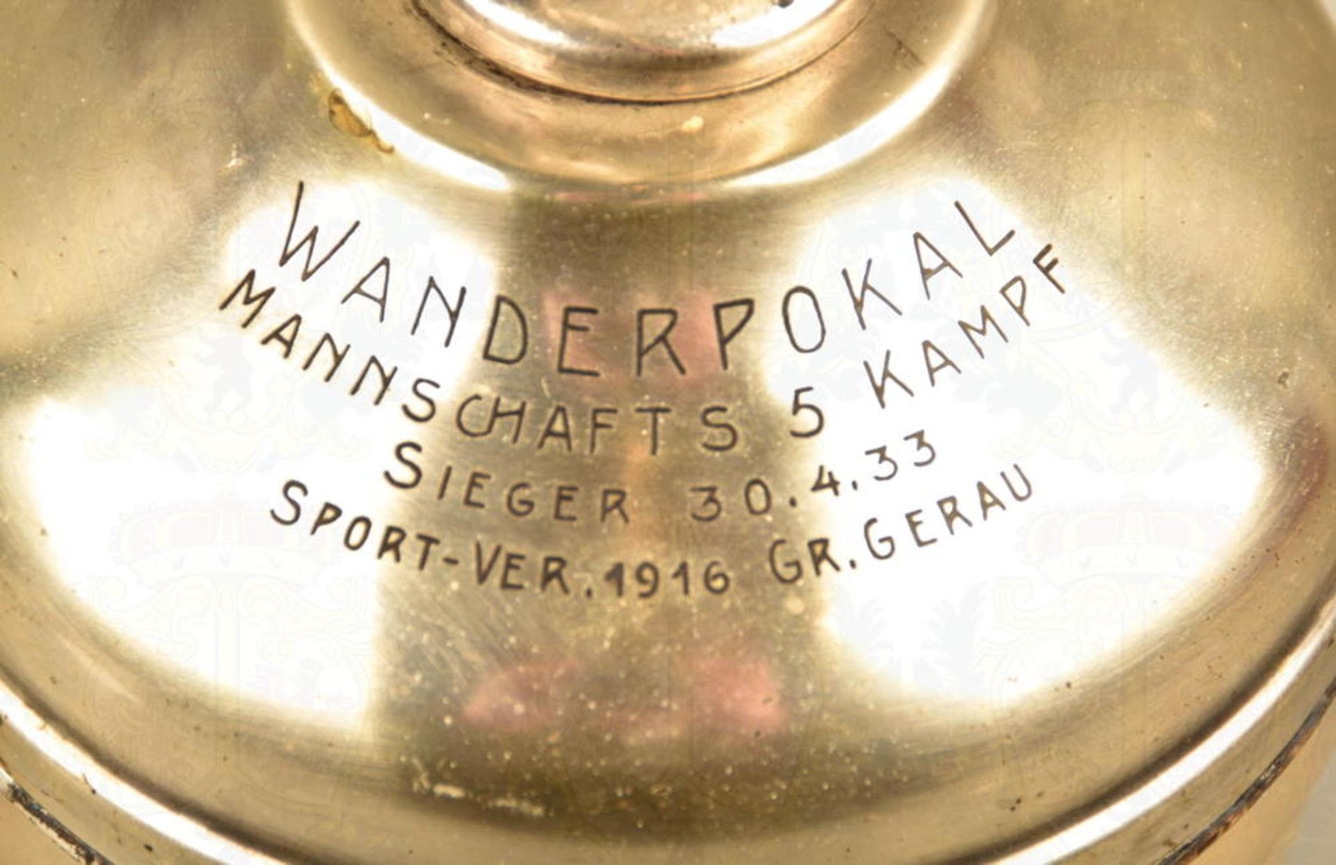 Wanderpokal Sieger im Mannschafts-Fünfkampf 30.4.1933 - Image 2 of 4