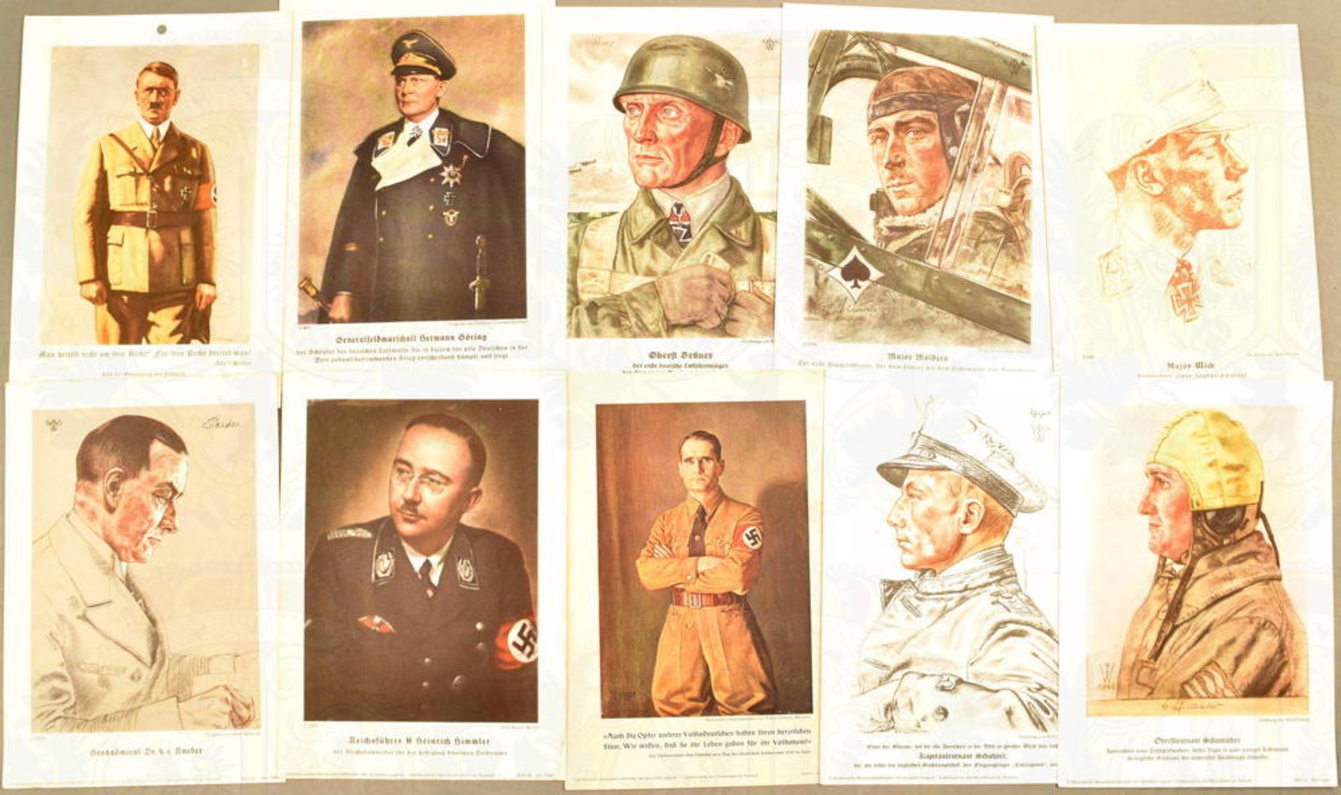 Sammlung 26 VDA-Blätter 1939-1942