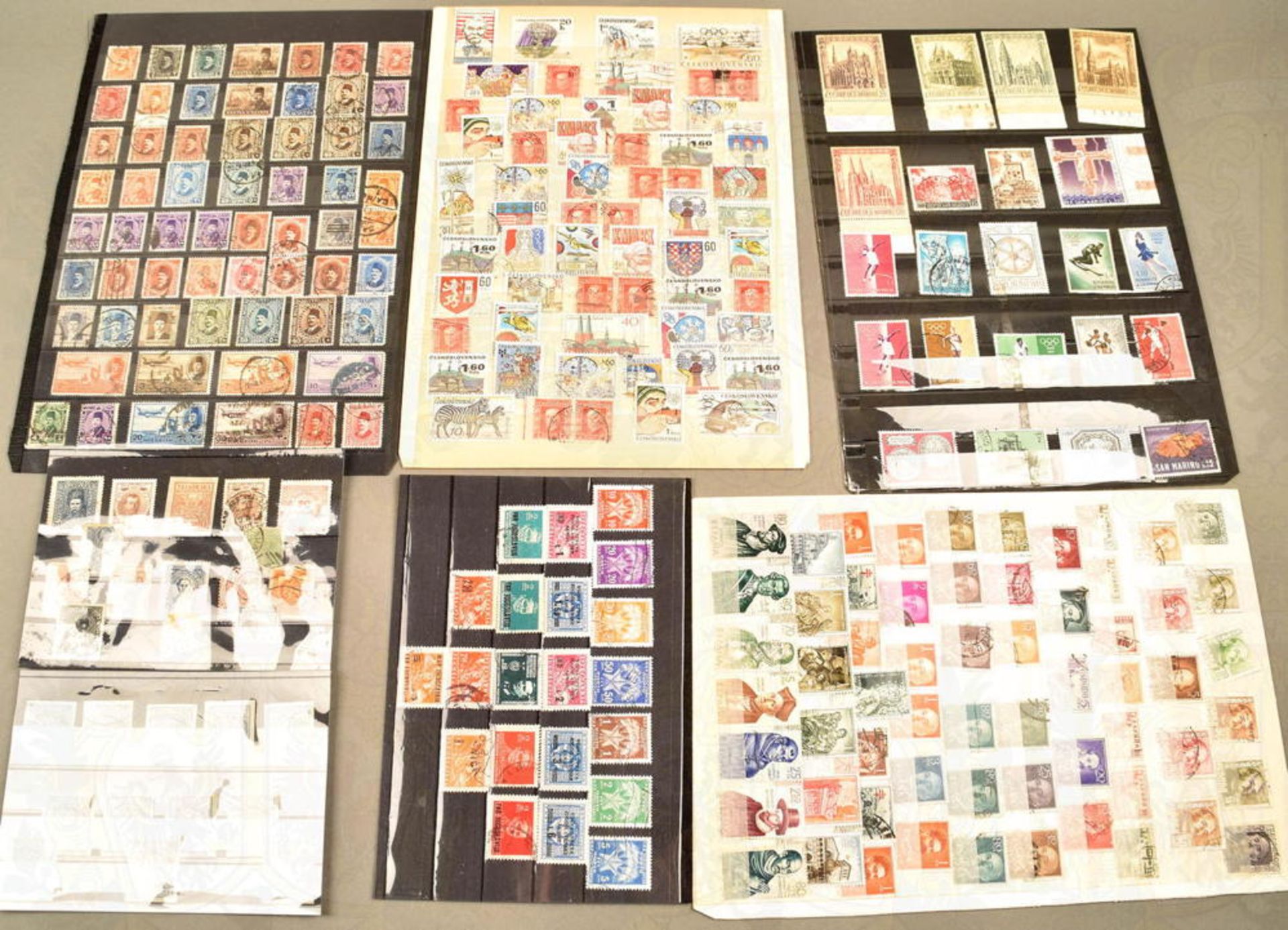 1600 Briefmarken International 1905 - 2009