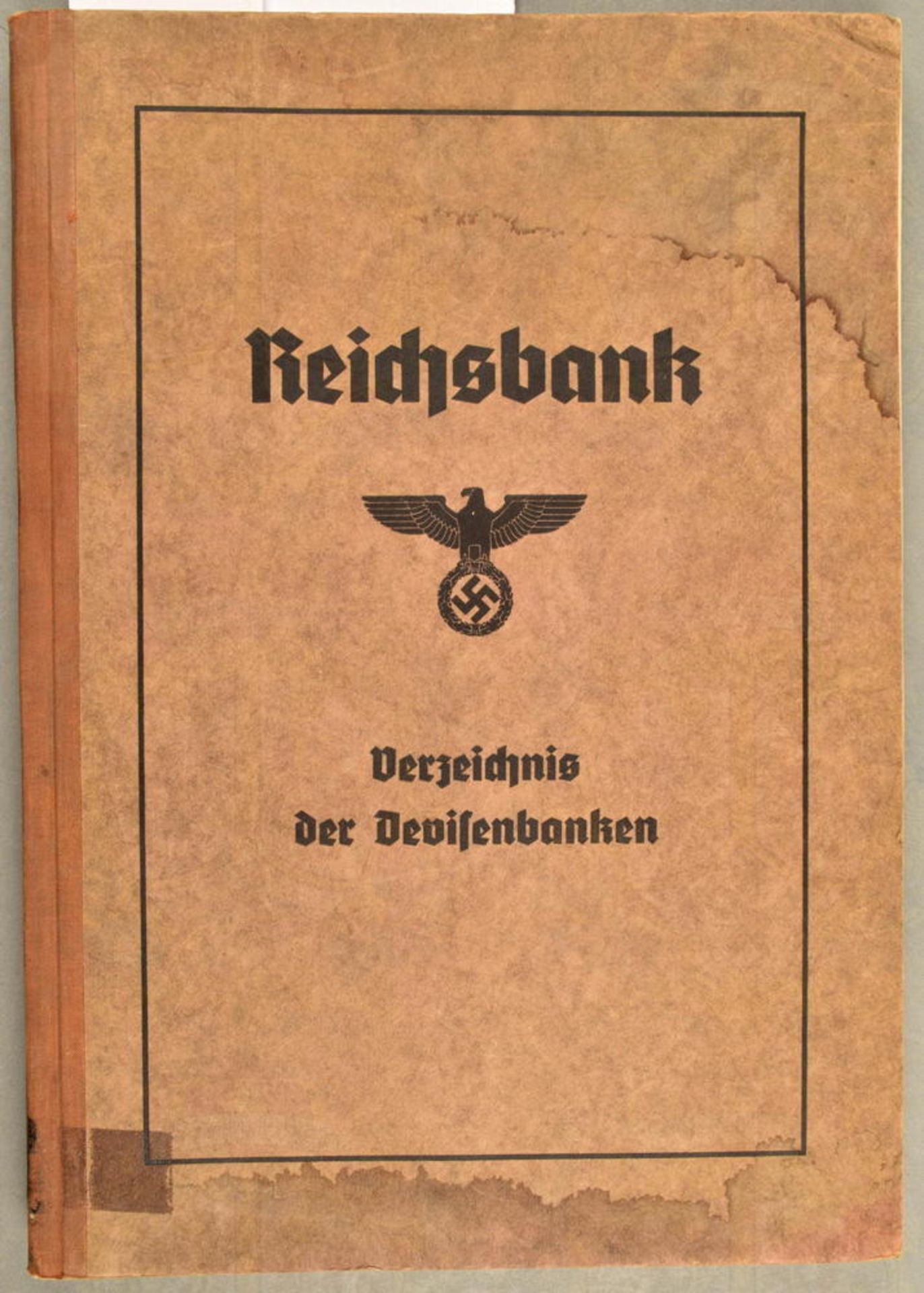 Reichsbank Verzeichnis der Devisenbanken