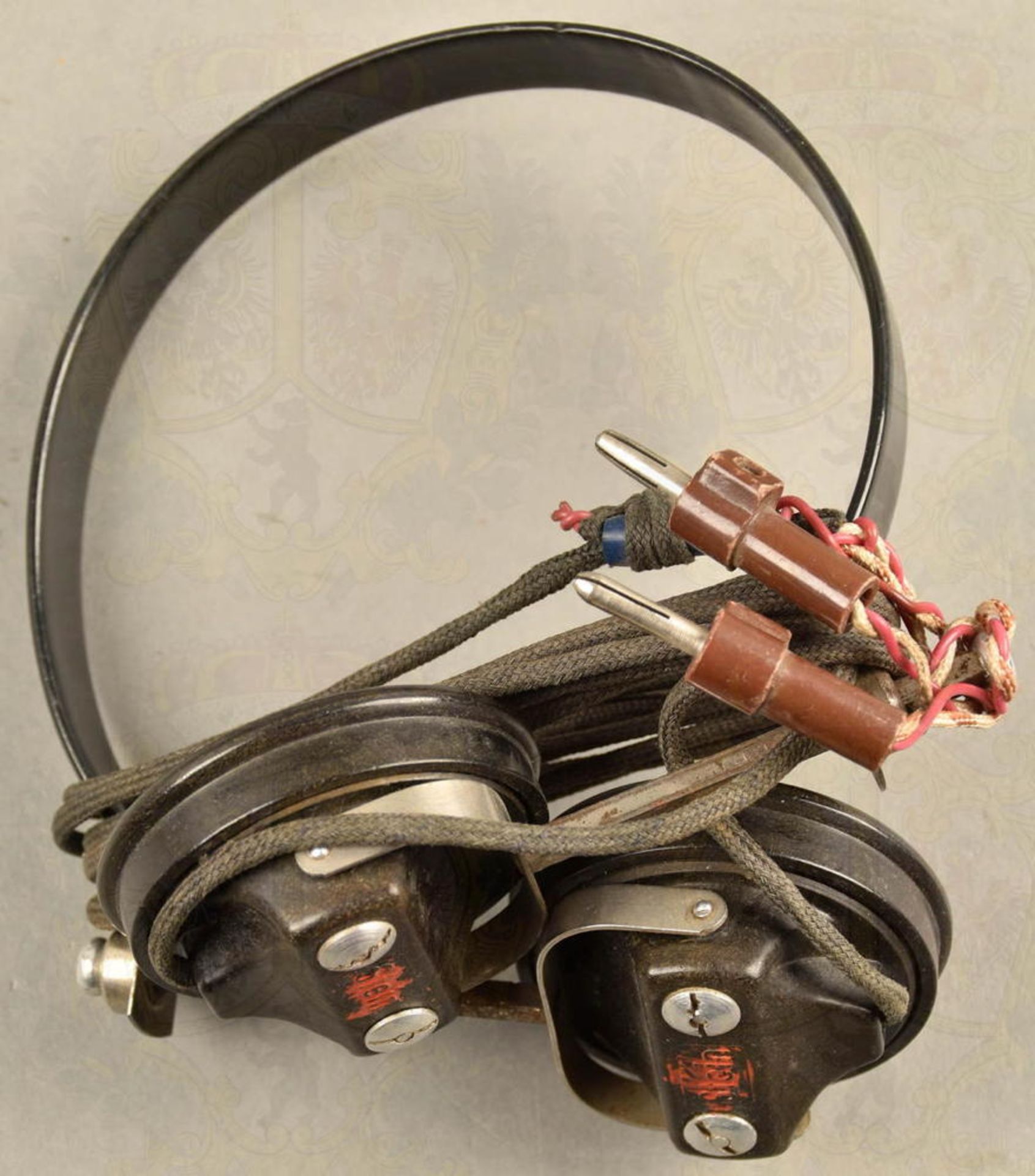 Junker-Morsegerät mit Kopfhörer - Bild 3 aus 3