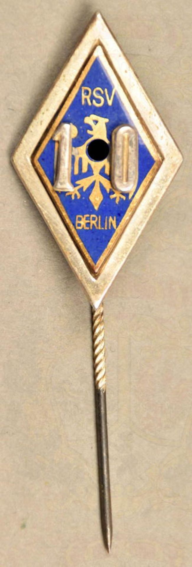 Silver honour badge Reichsbahn sports club Berlin