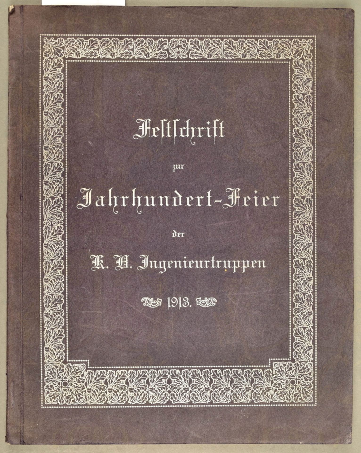 Festschrift zur Jahrhundert-Feier