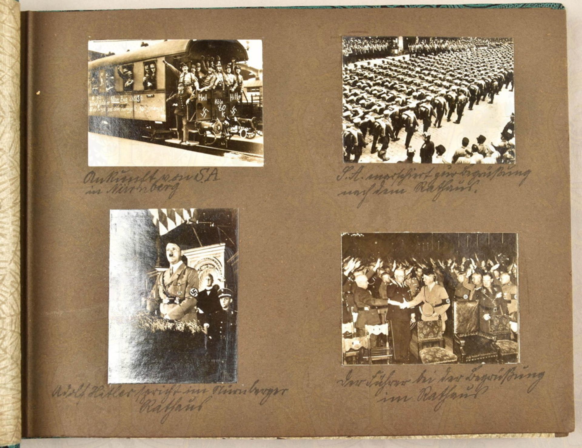 Fotoalbum Reichsparteitag der NSDAP Nürnberg 1933 - Image 2 of 7