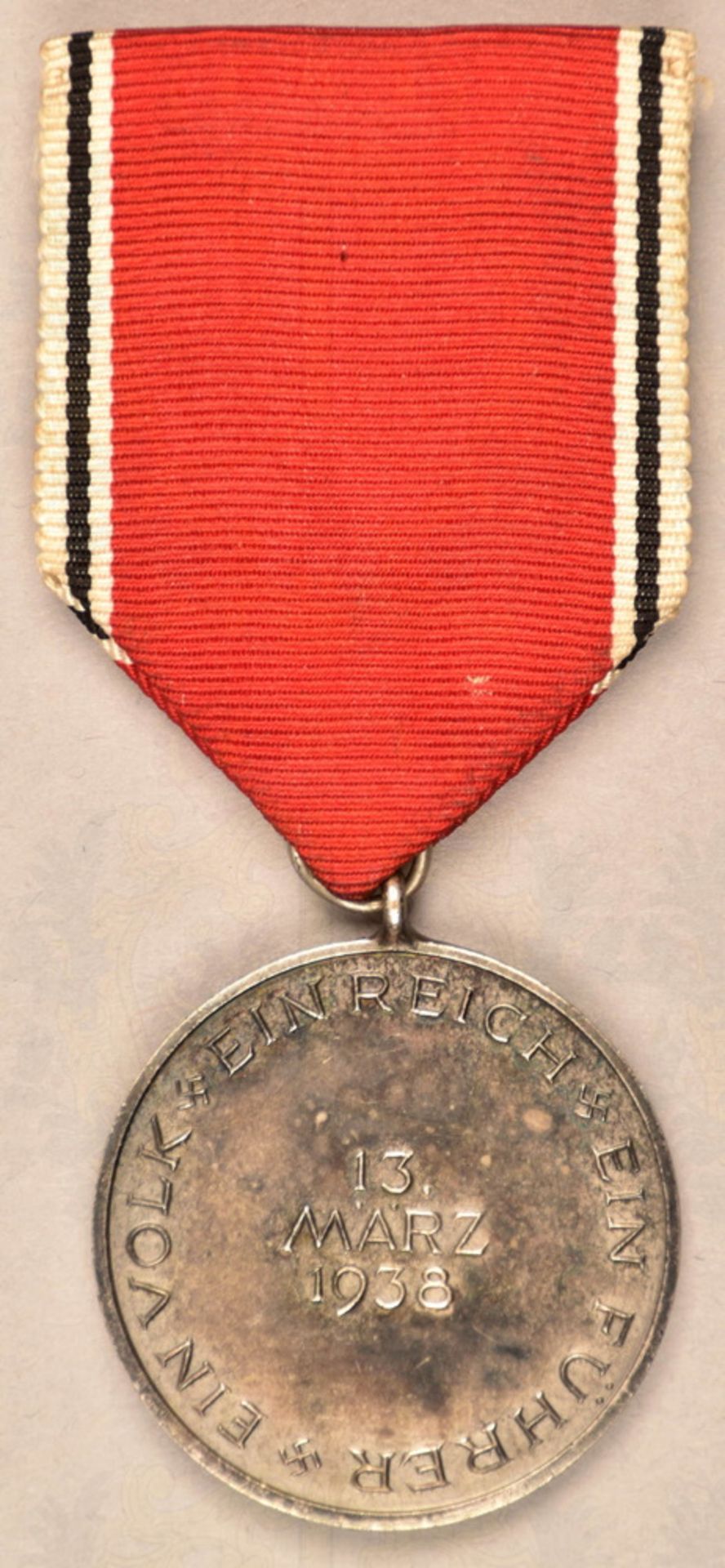 Medaille 13. März 1938 mit Verleihungsurkunde - Bild 2 aus 3