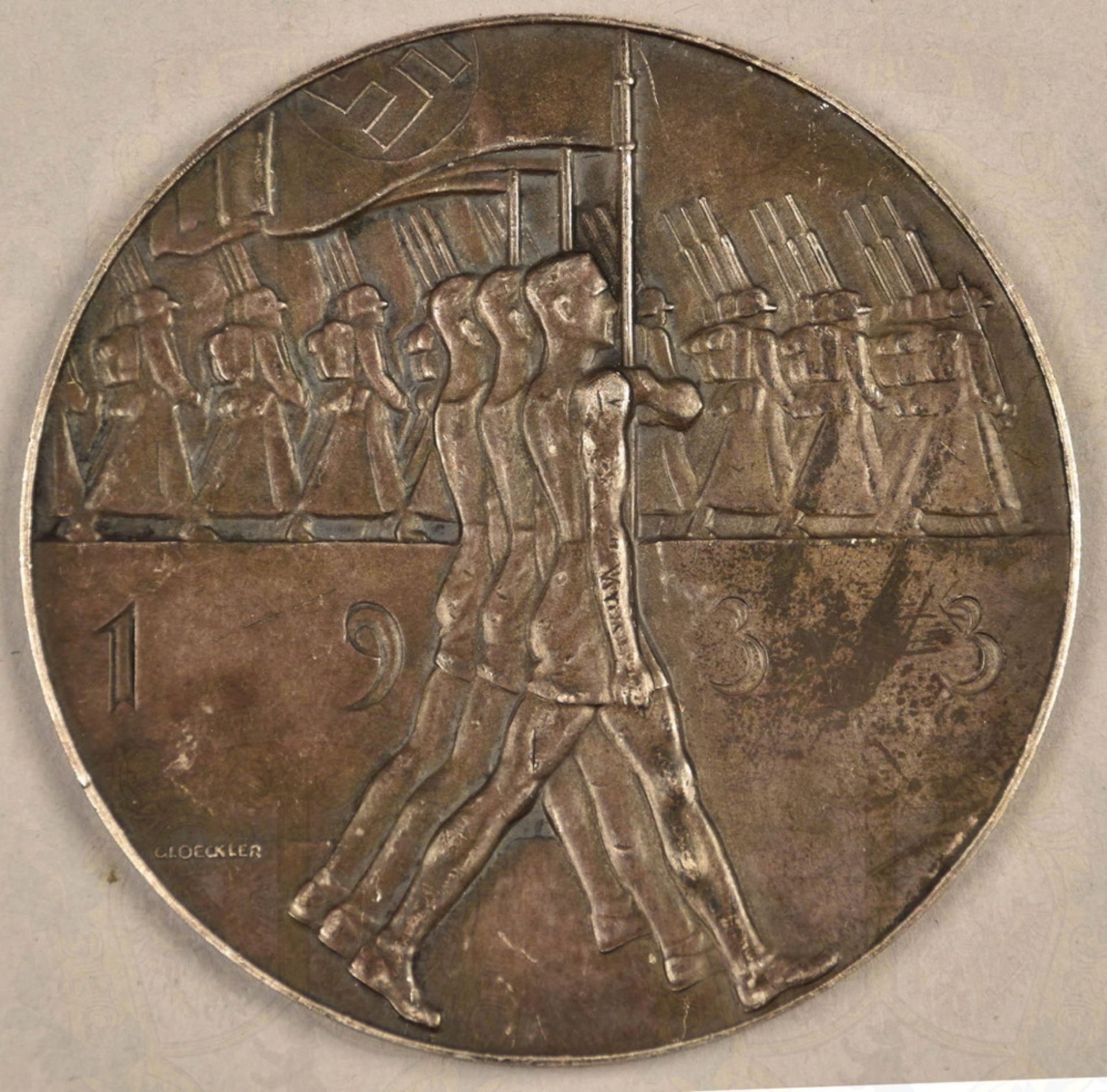 Siegermedaille Deutsche Meisterschaften Köln 1933 - Image 2 of 3