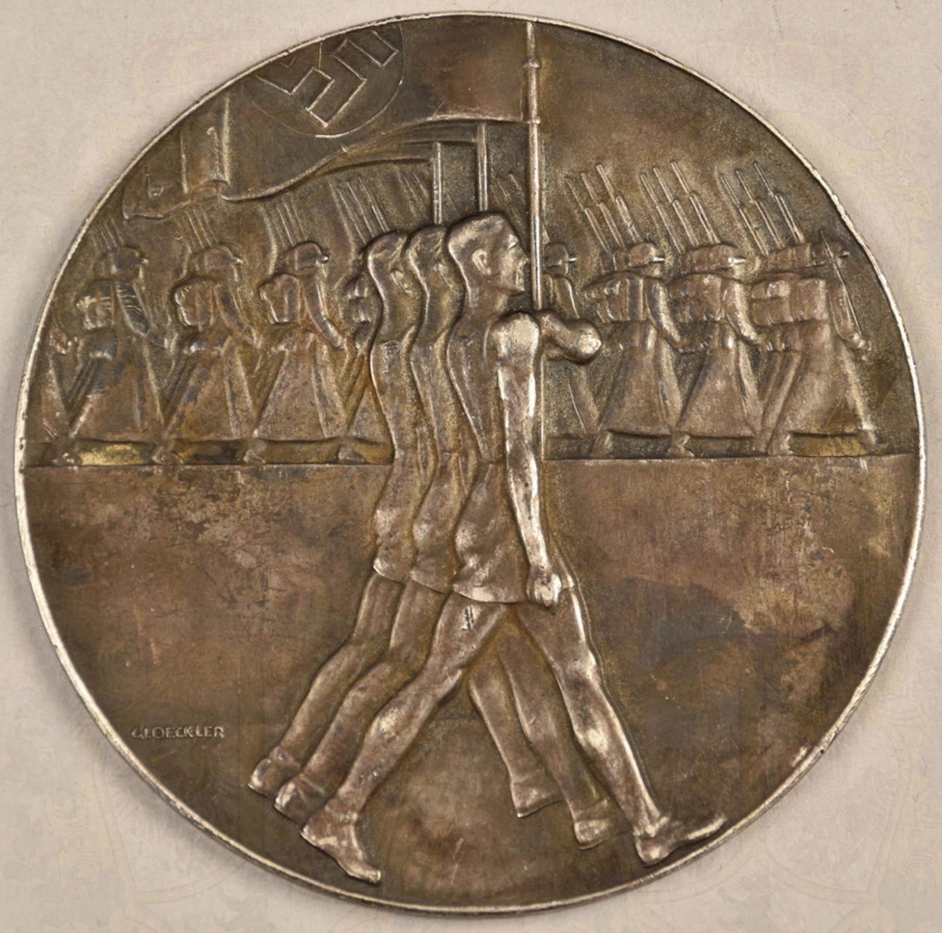 Siegermedaille Deutsche Meisterschaften Berlin 1936 - Bild 2 aus 3