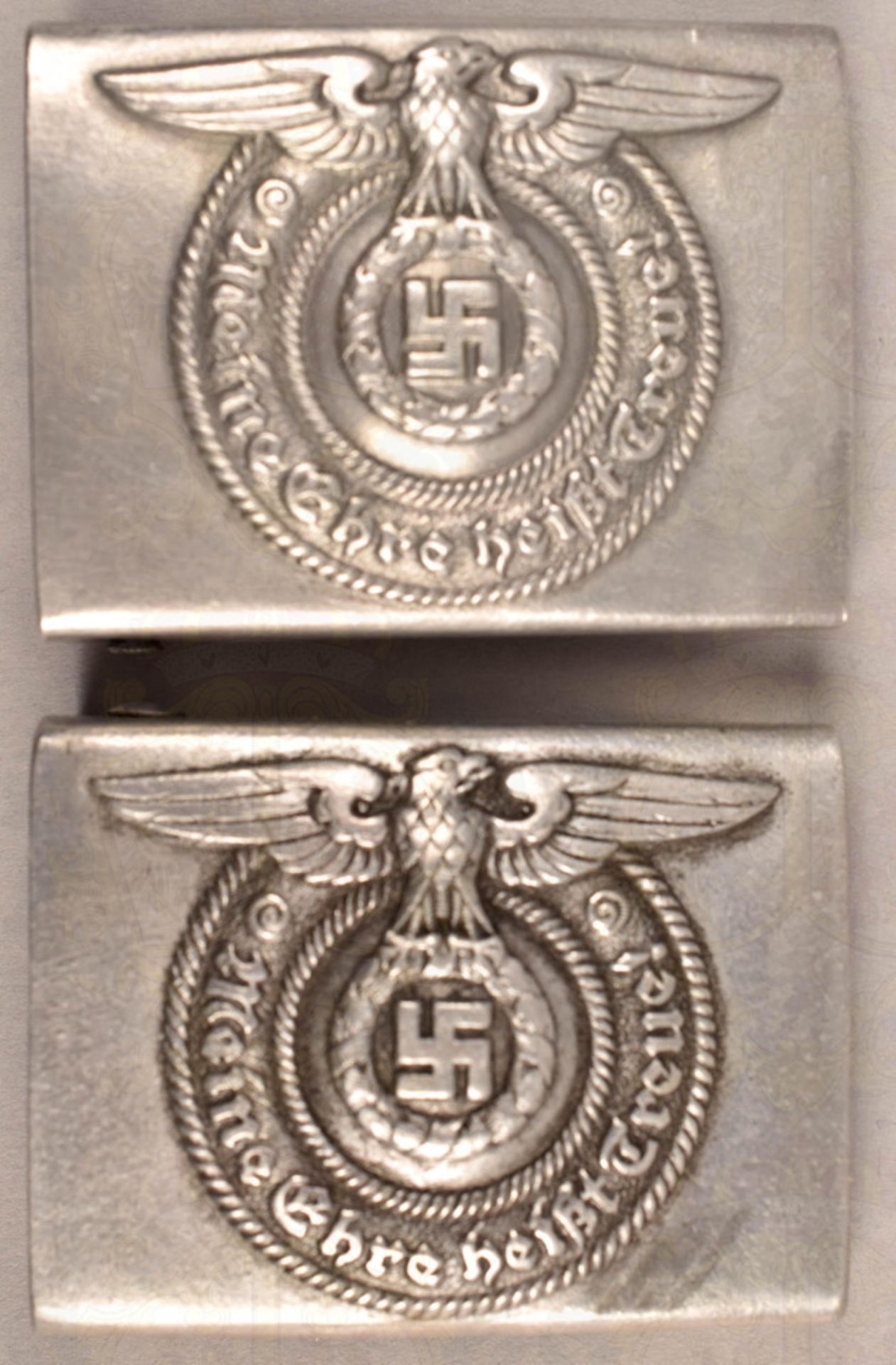 2 Koppelschlösser für Mannschaften Waffen-SS - Bild 2 aus 5