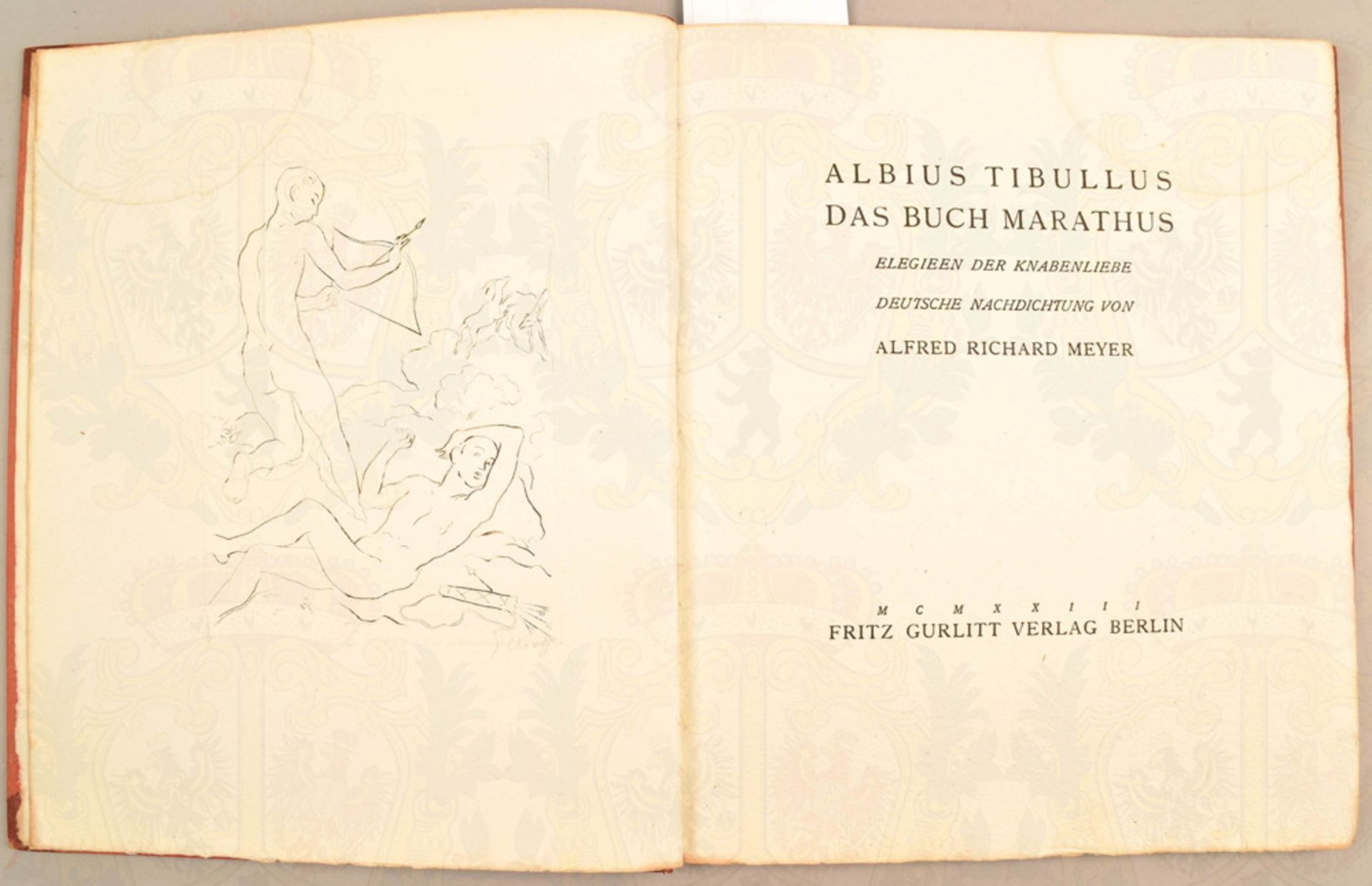 Albius Tibullus Das Buch Marathus - Image 2 of 3