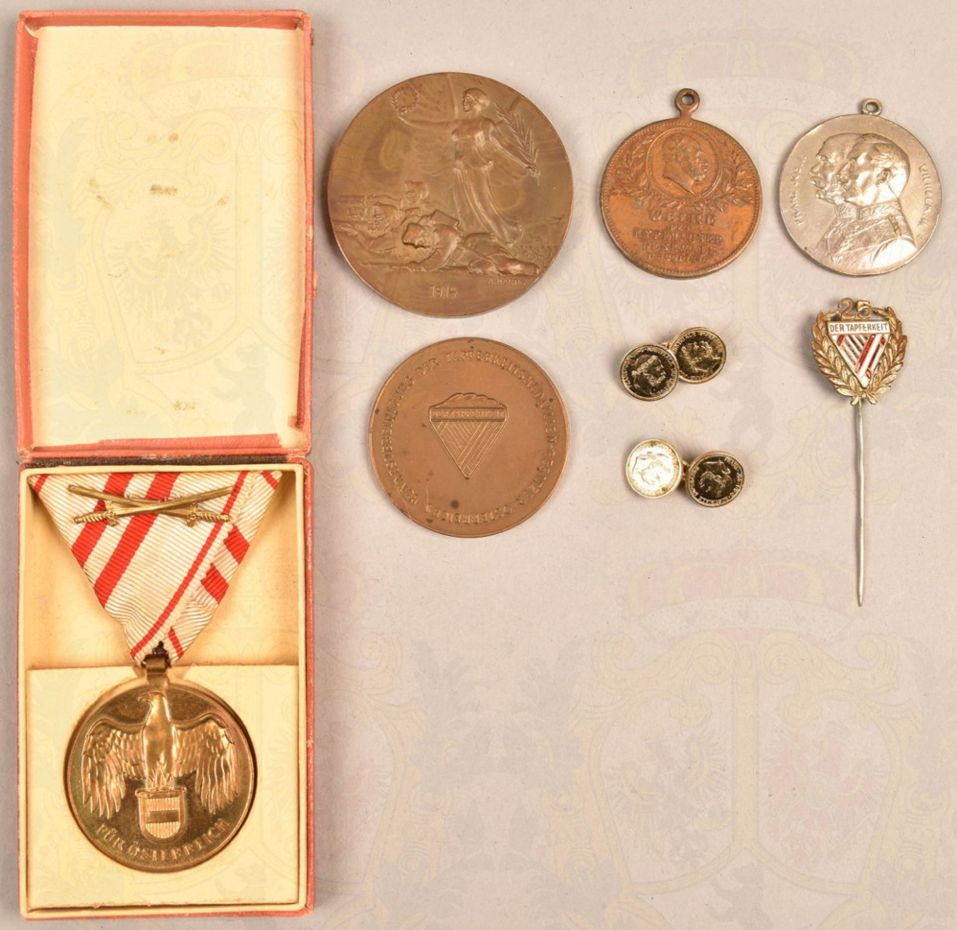 5 Medaillen Österreich und Deutschland