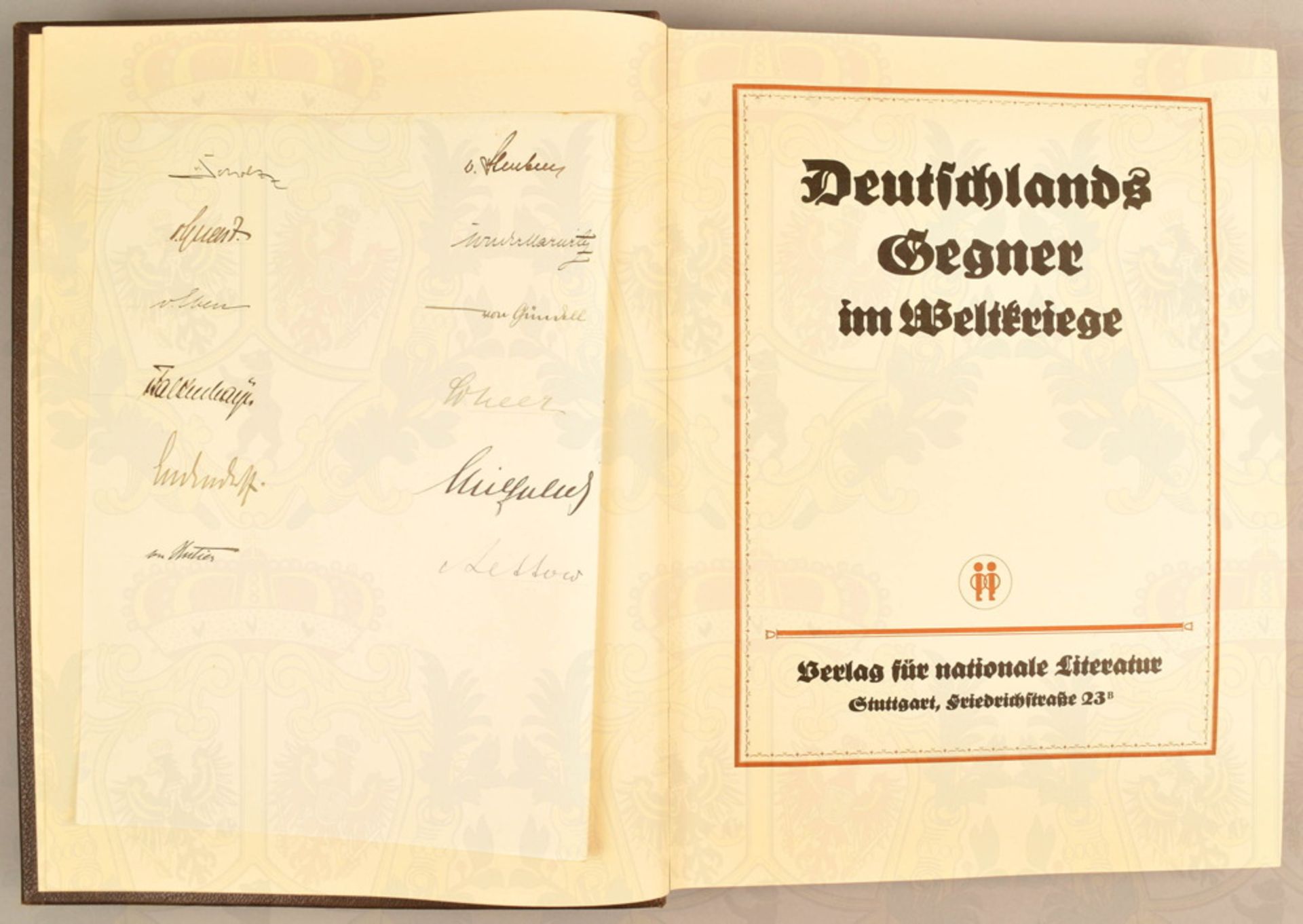 29 Autographen Deutsche Fürsten und Heerführer - Image 2 of 5