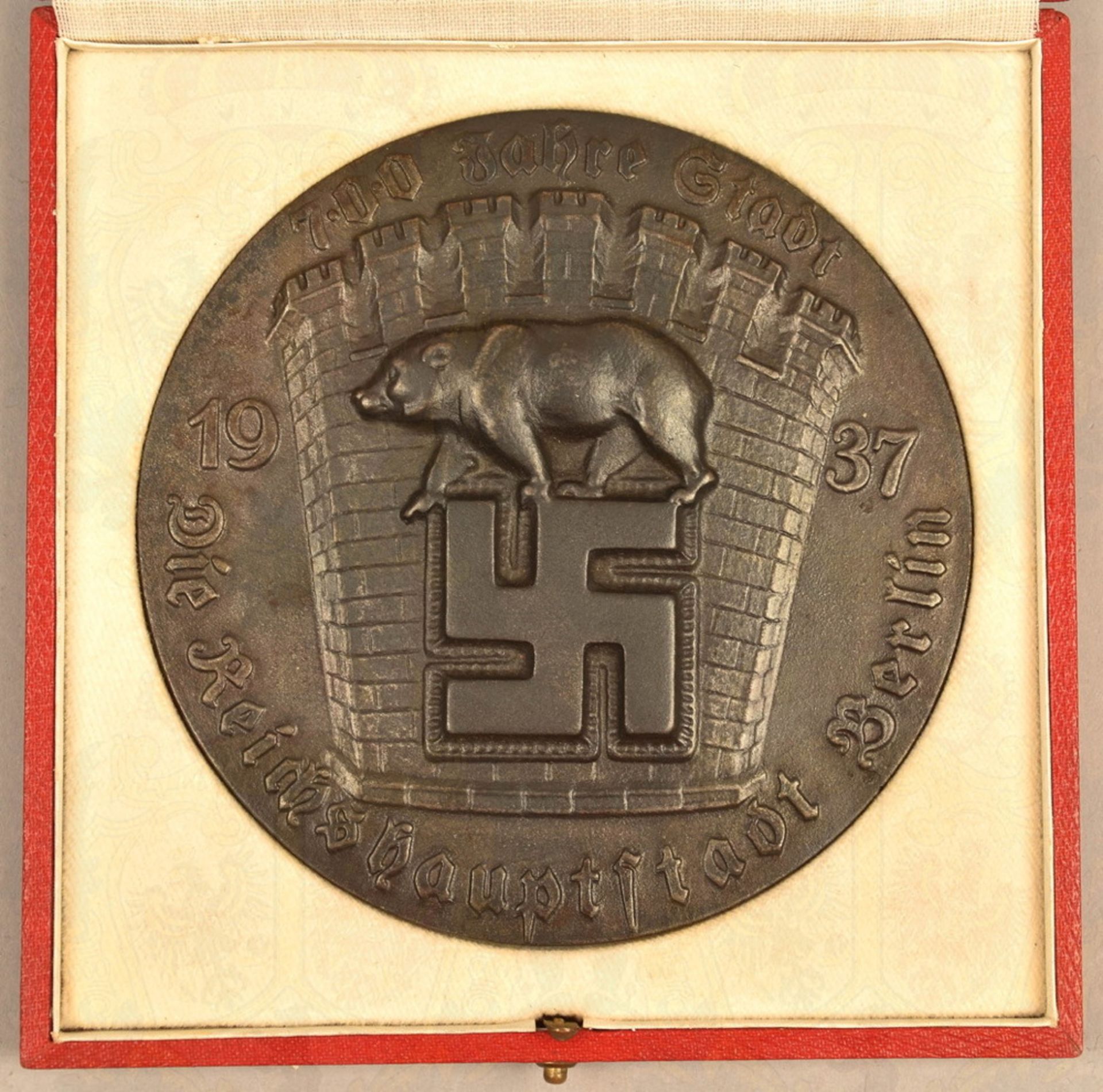 Medaille 700-Jahrfeier Reichshauptstadt Berlin 1937 - Image 3 of 4