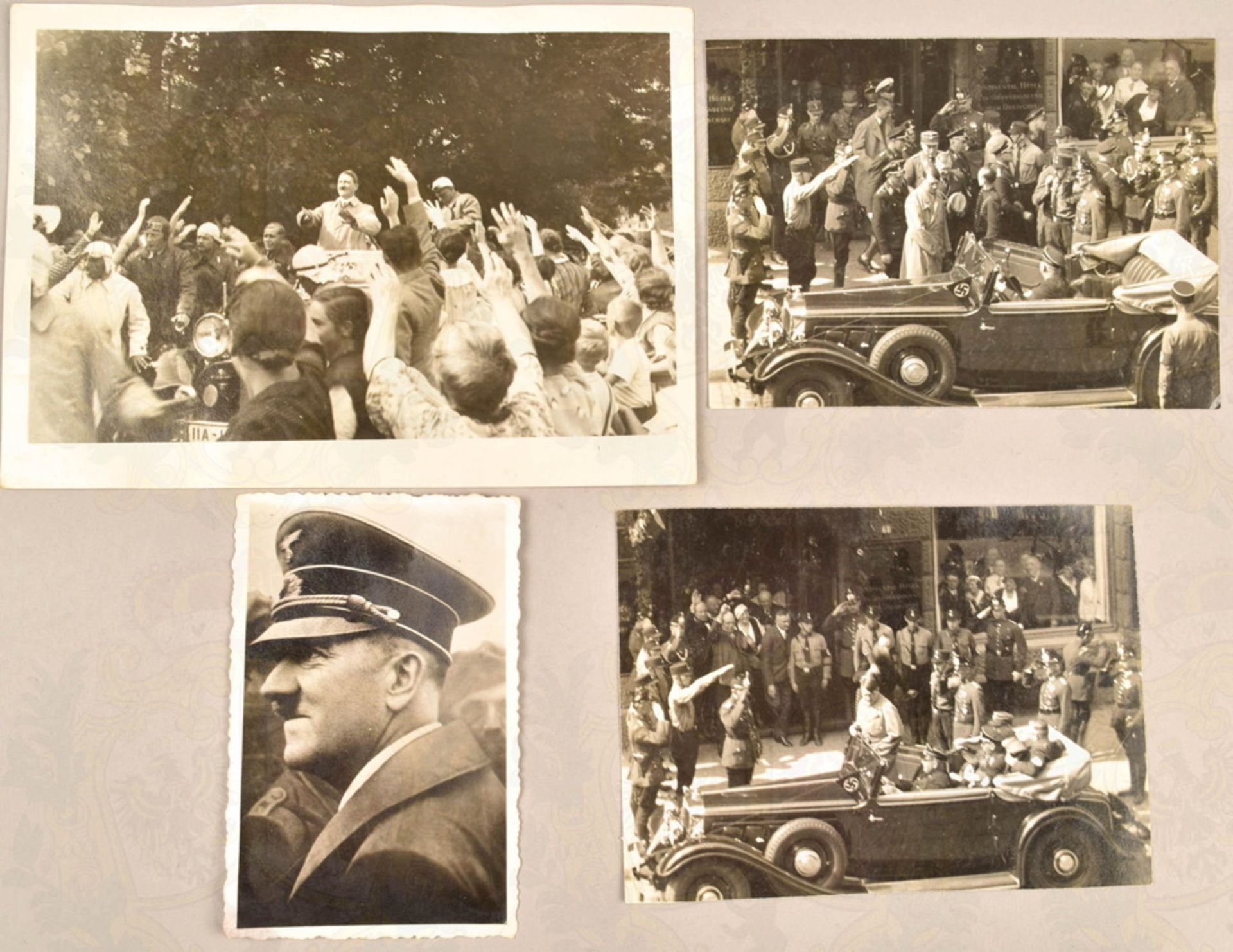 4 Momentaufnahmen Adolf Hitler - Image 2 of 2