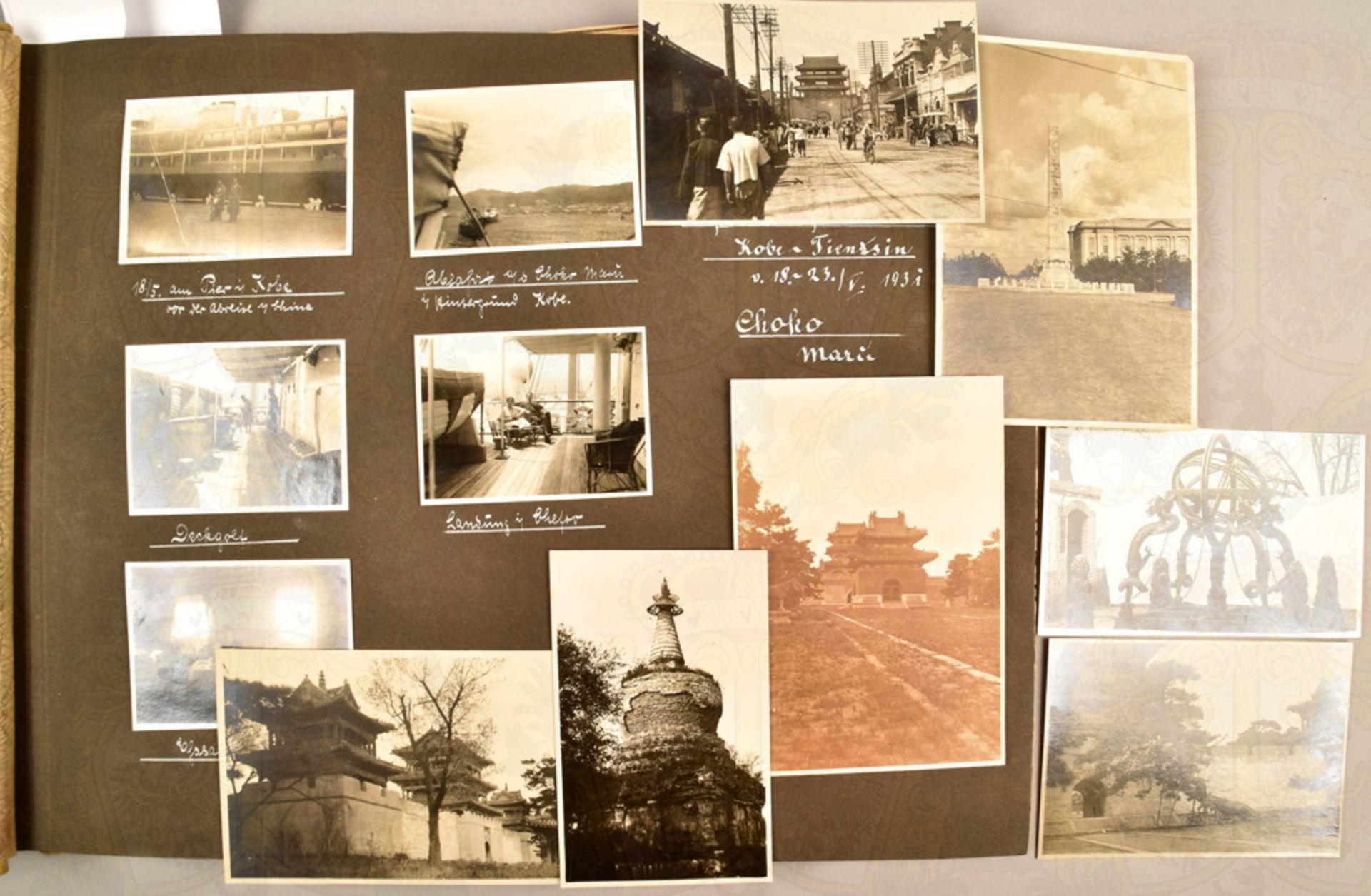 Fotoalbum China-Reise 1931
