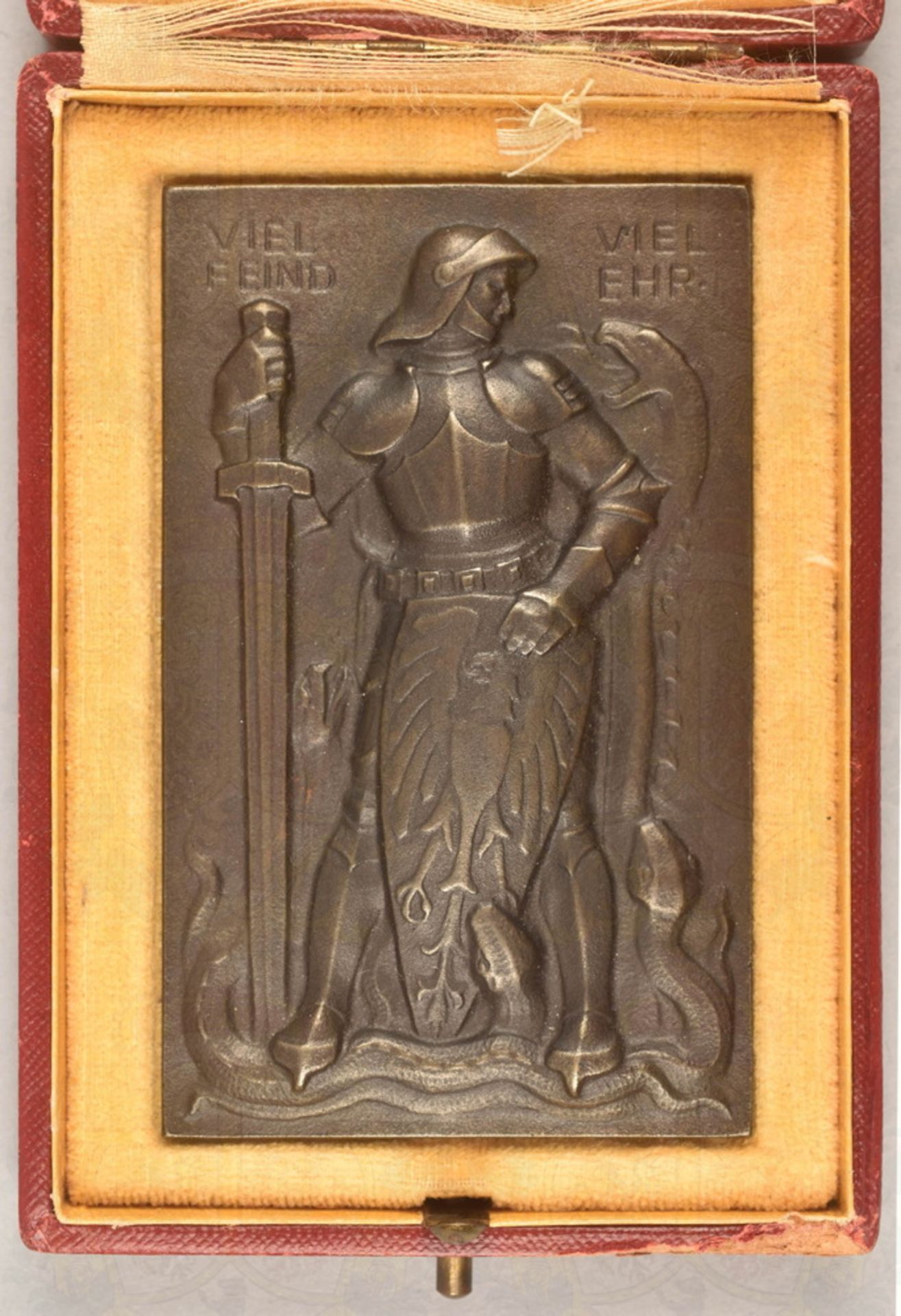 Plakette Eiserner Ritter Elberfeld 1915 - Bild 2 aus 4