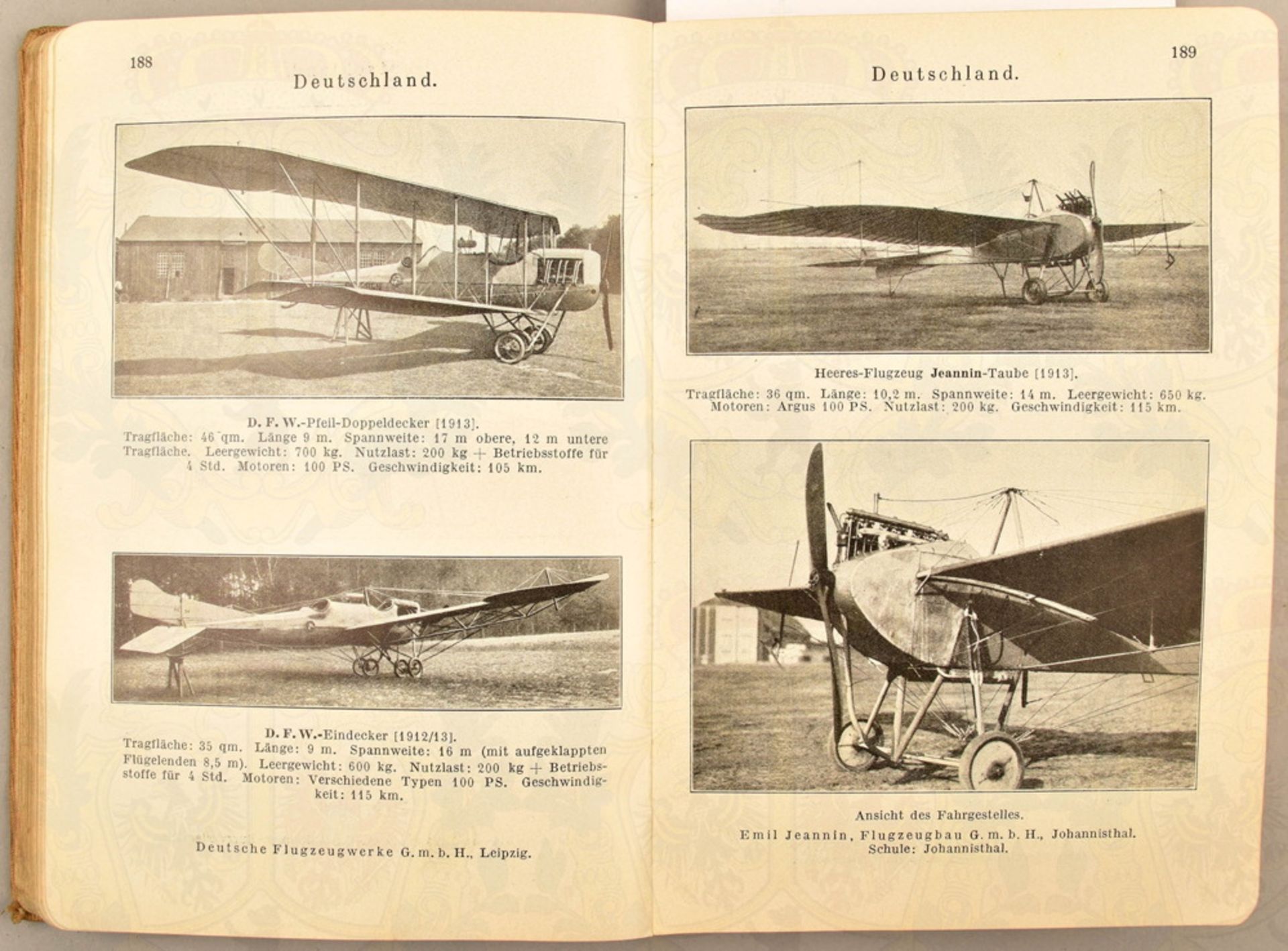 Taschenbuch der Luftflotten 1914 - Image 3 of 4