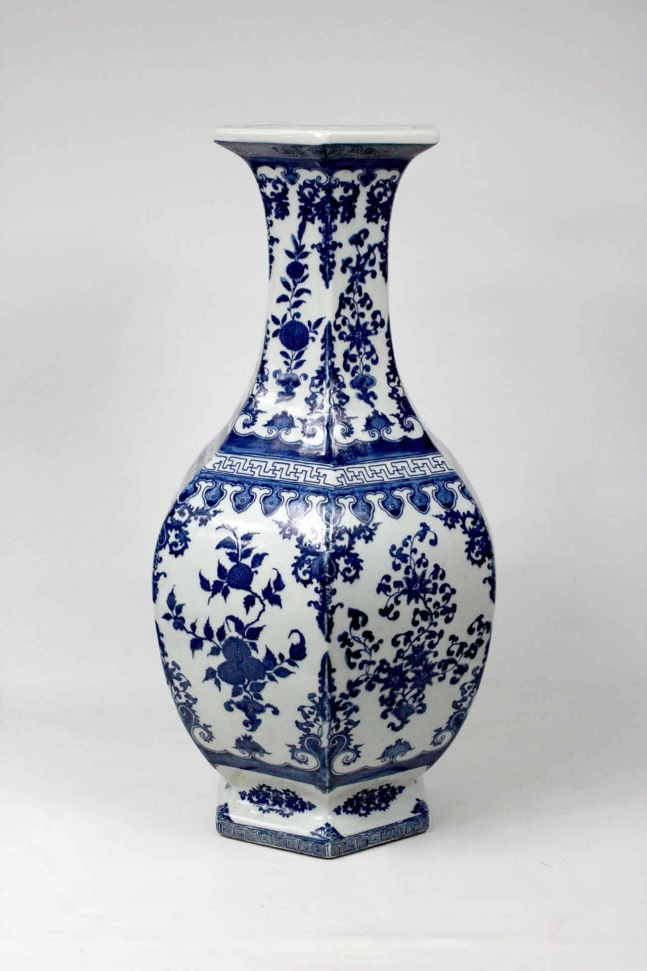 China Blau-Weiss Vase 19.Jhdt. - Bild 2 aus 5